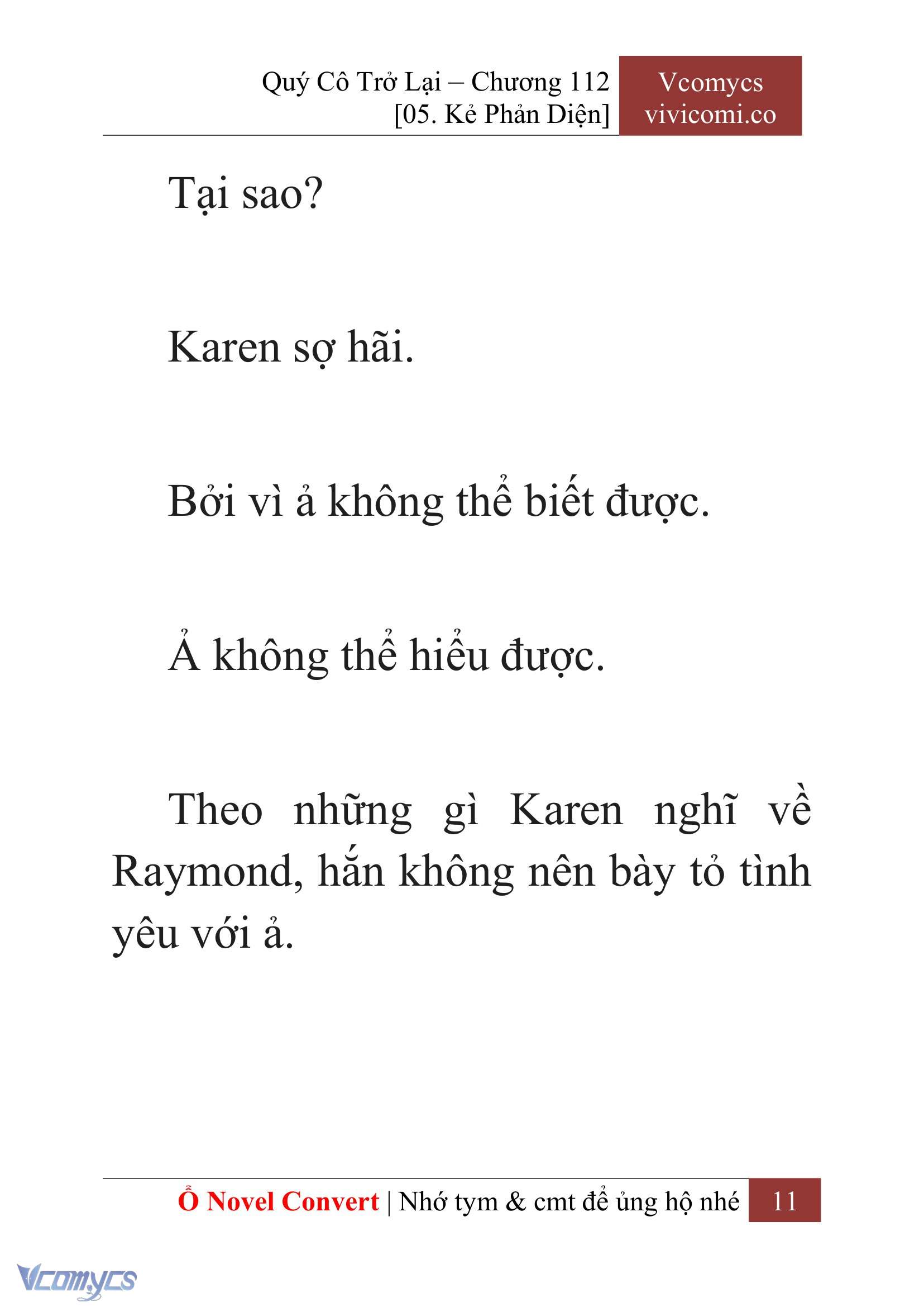 [Novel] Quý Cô Trở Lại Chapter 112 - Trang 14