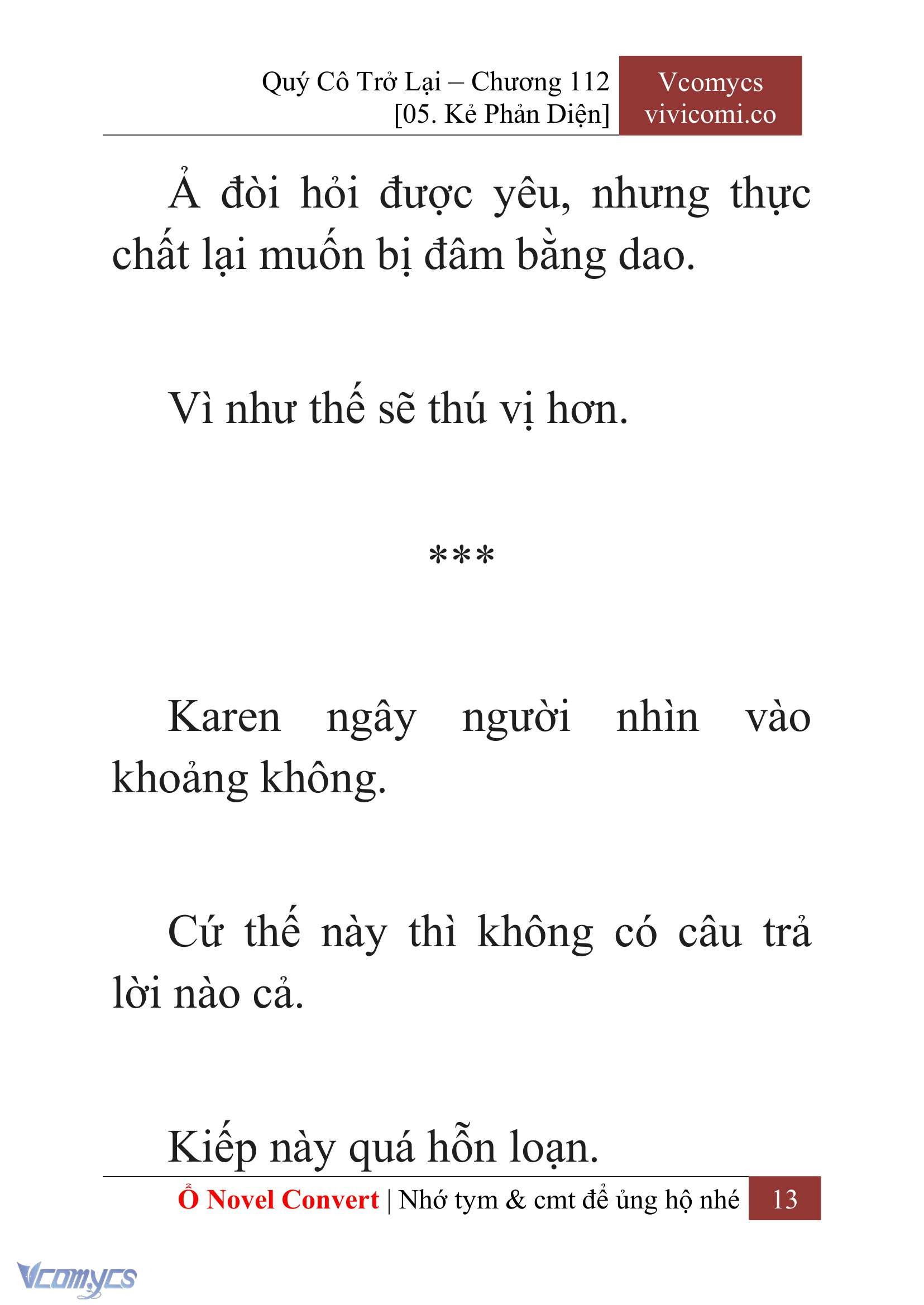 [Novel] Quý Cô Trở Lại Chapter 112 - Trang 16