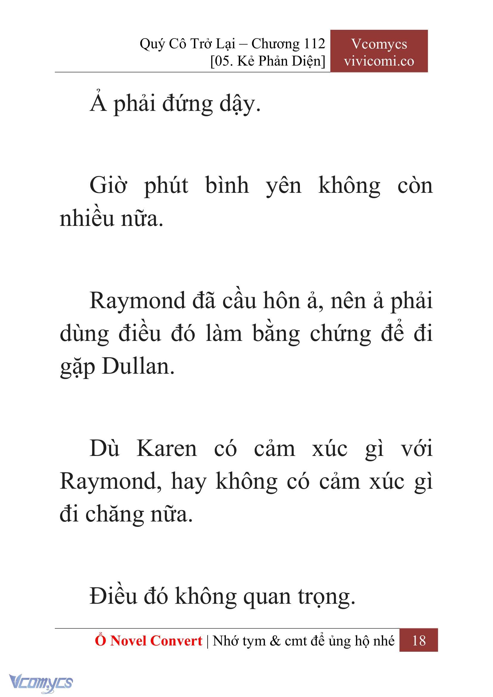 [Novel] Quý Cô Trở Lại Chapter 112 - Trang 21