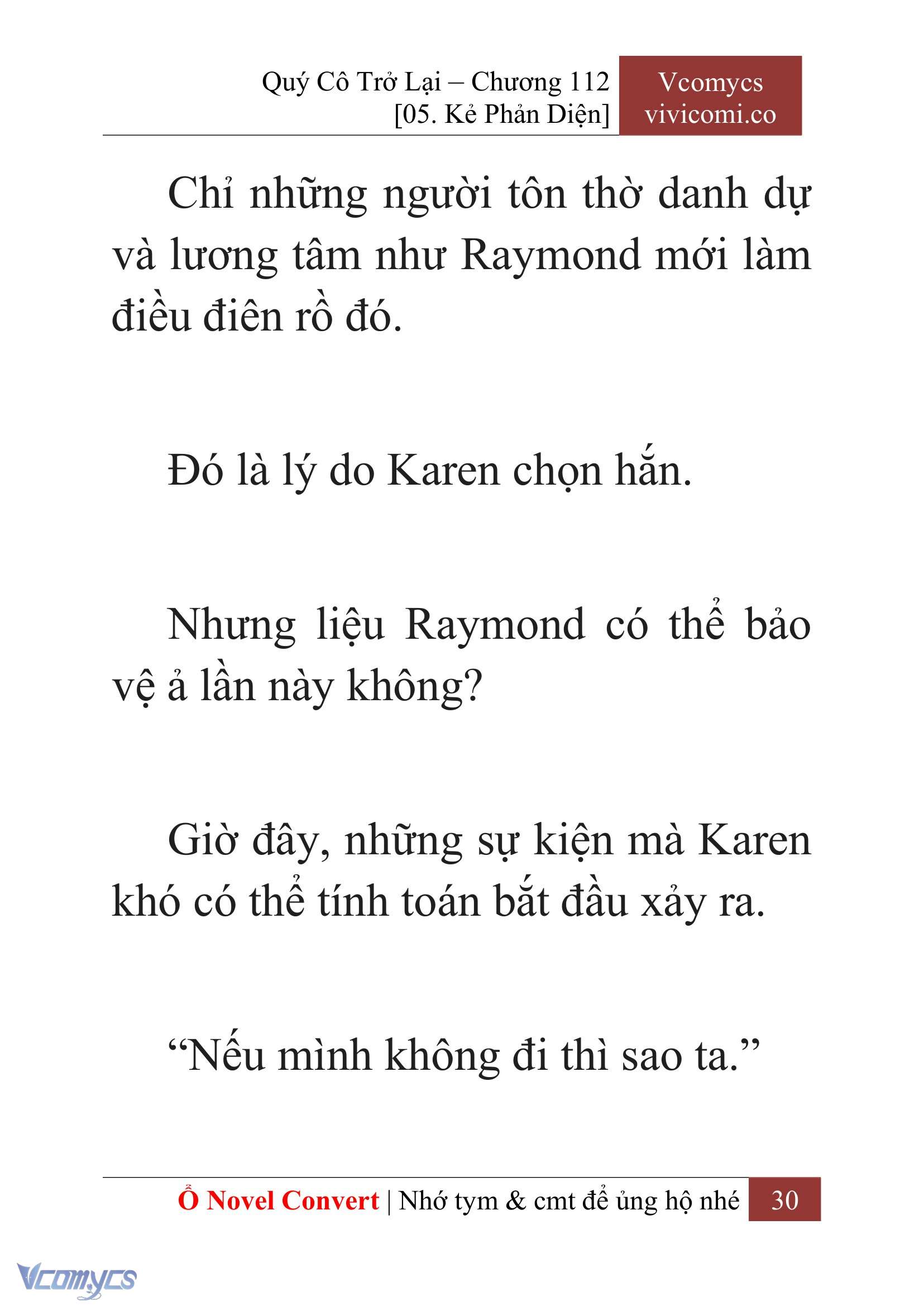 [Novel] Quý Cô Trở Lại Chapter 112 - Trang 33