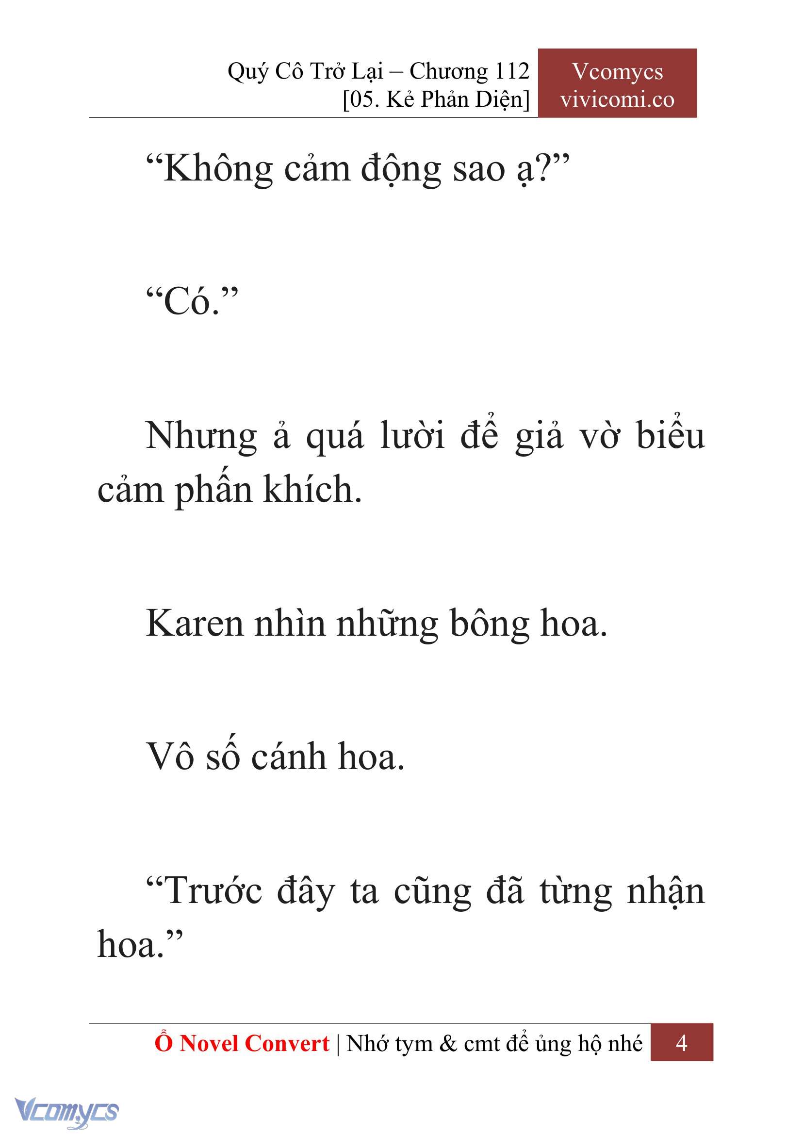 [Novel] Quý Cô Trở Lại Chapter 112 - Trang 7