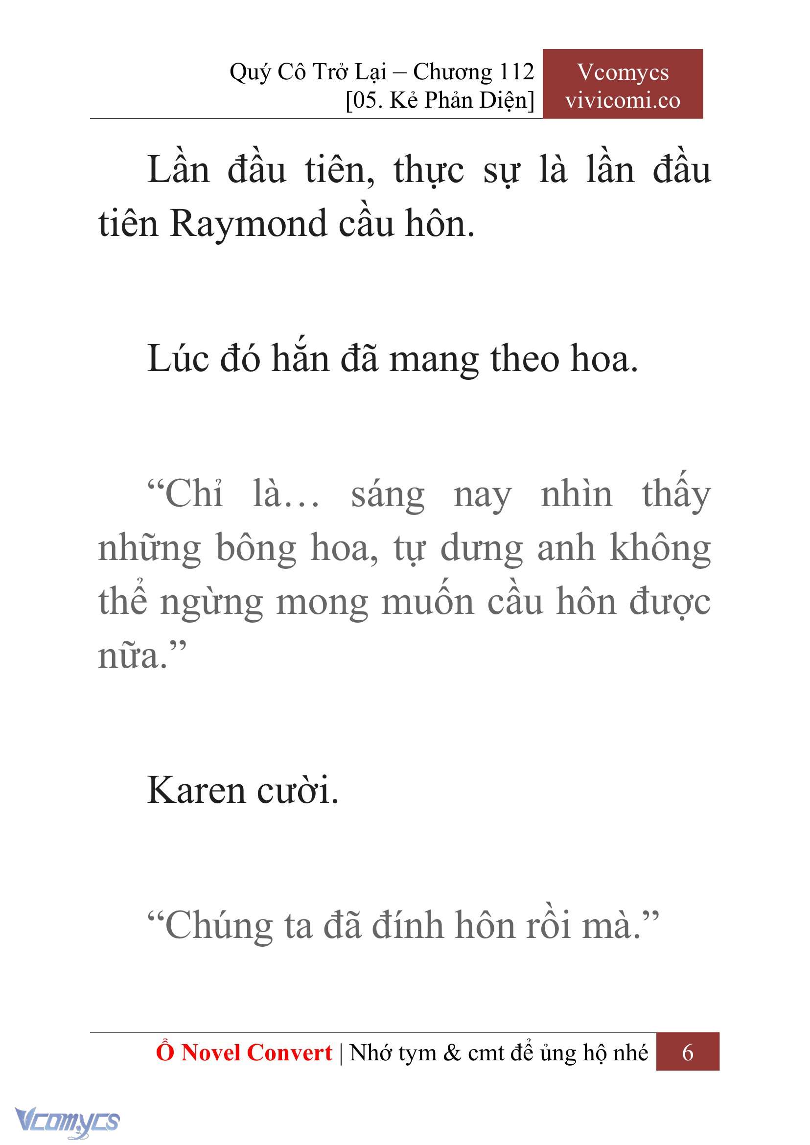 [Novel] Quý Cô Trở Lại Chapter 112 - Trang 9