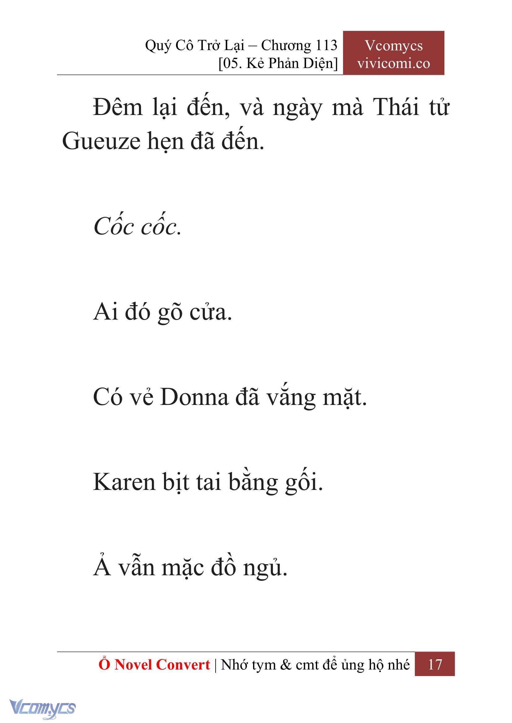 [Novel] Quý Cô Trở Lại Chapter 113 - Trang 20