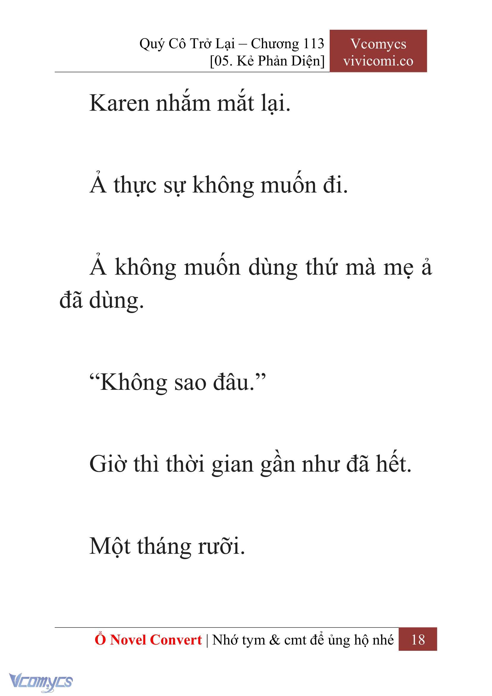 [Novel] Quý Cô Trở Lại Chapter 113 - Trang 21
