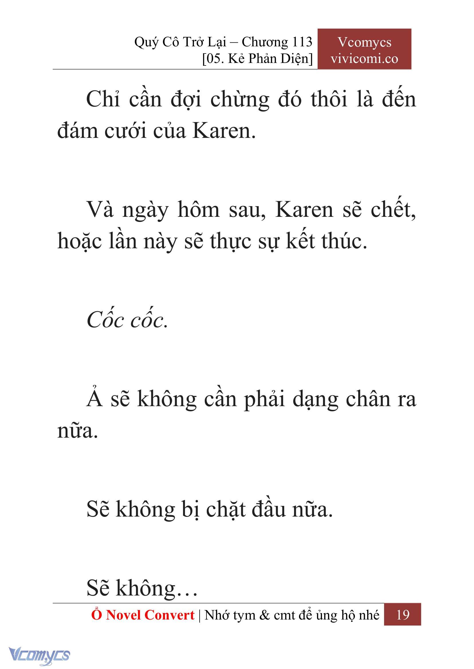[Novel] Quý Cô Trở Lại Chapter 113 - Trang 22