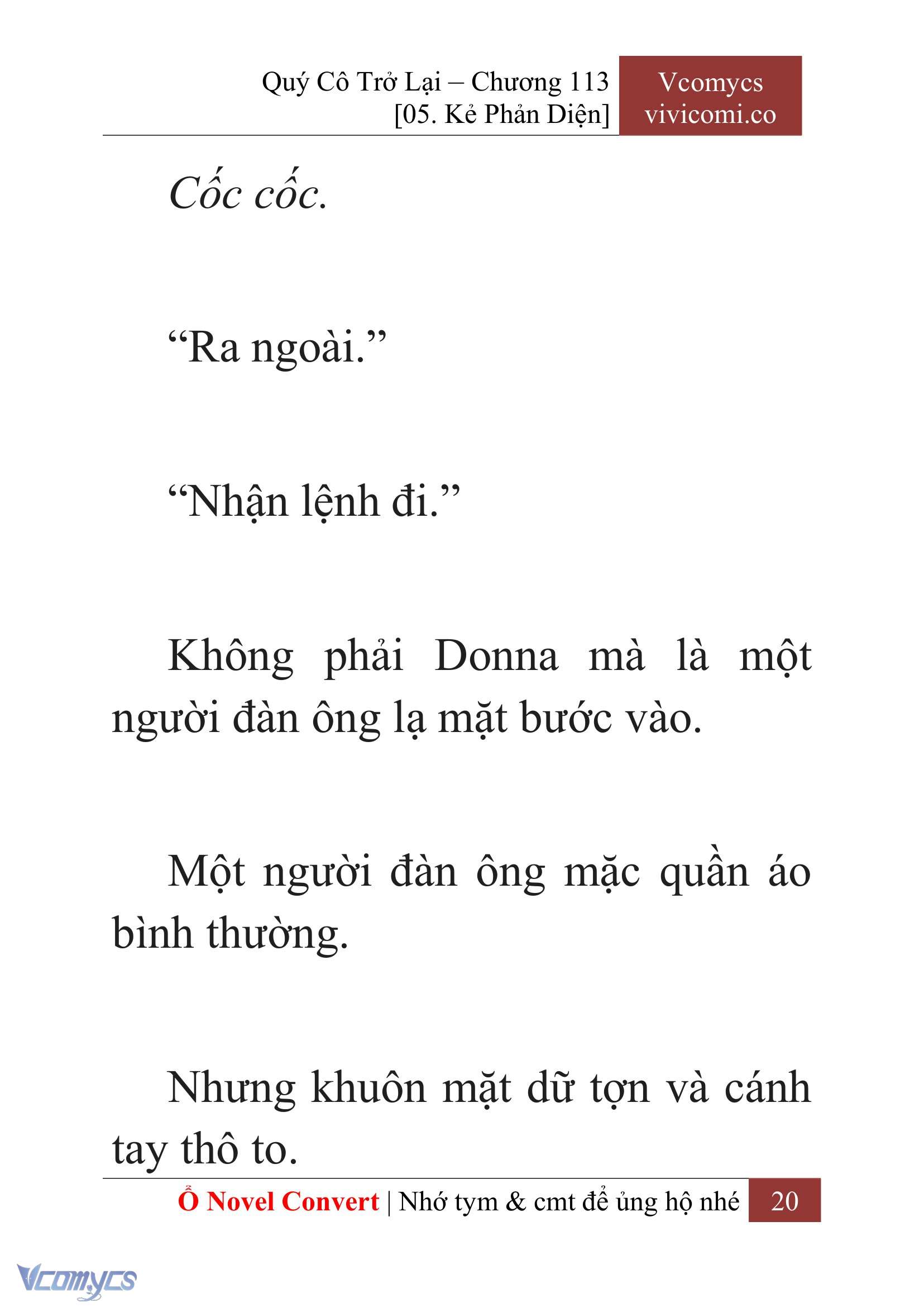 [Novel] Quý Cô Trở Lại Chapter 113 - Trang 23