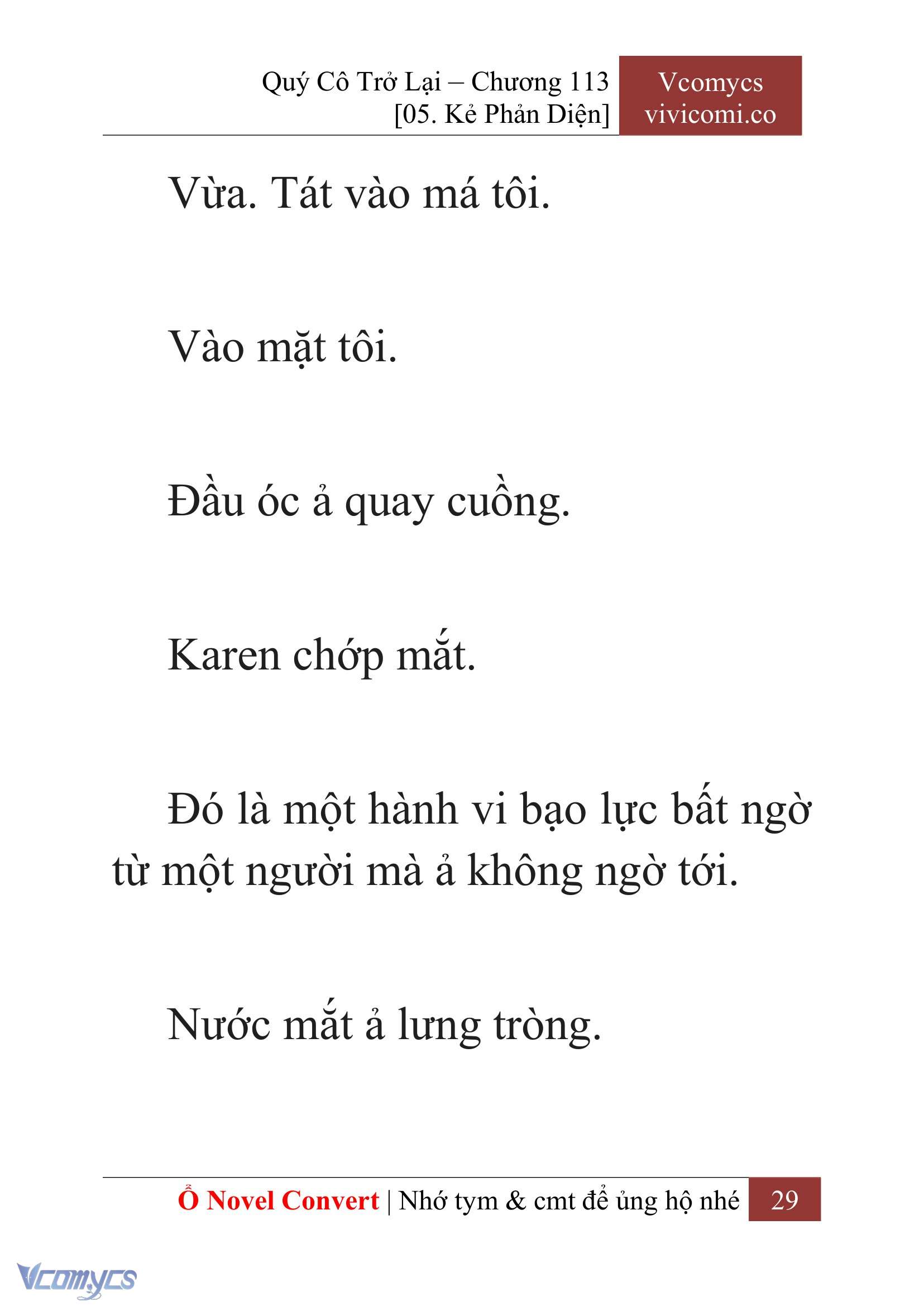 [Novel] Quý Cô Trở Lại Chapter 113 - Trang 32