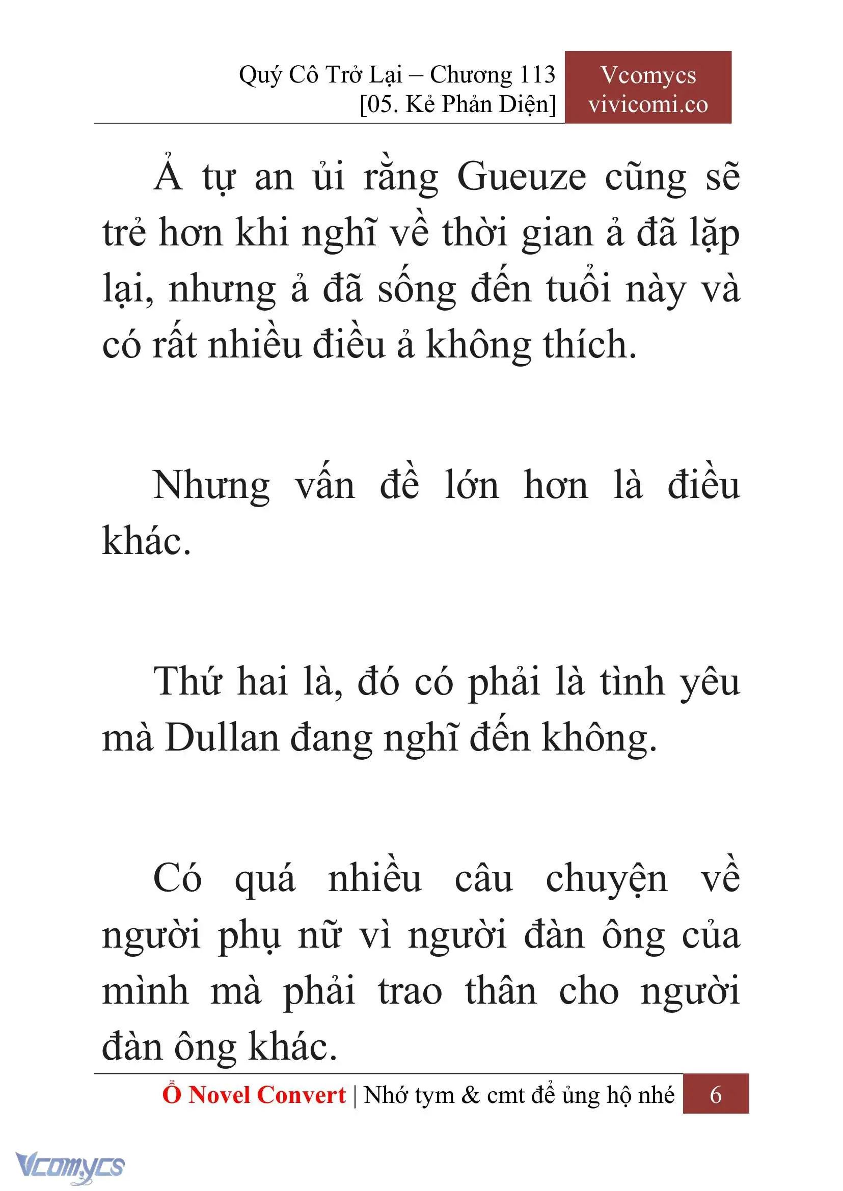 [Novel] Quý Cô Trở Lại Chapter 113 - Trang 9