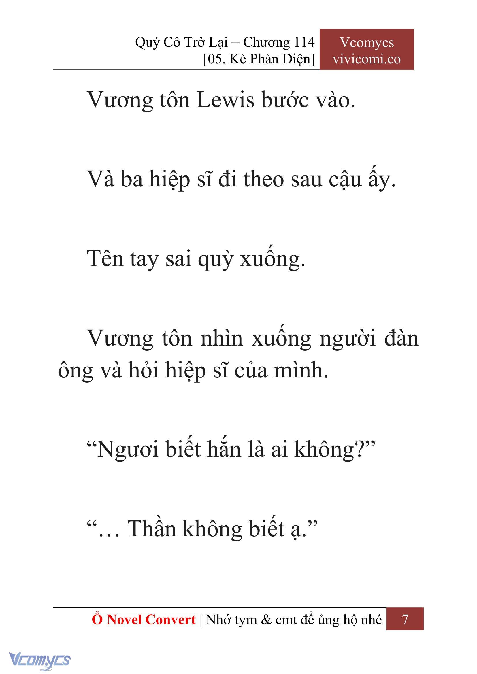 [Novel] Quý Cô Trở Lại Chapter 114 - Trang 10