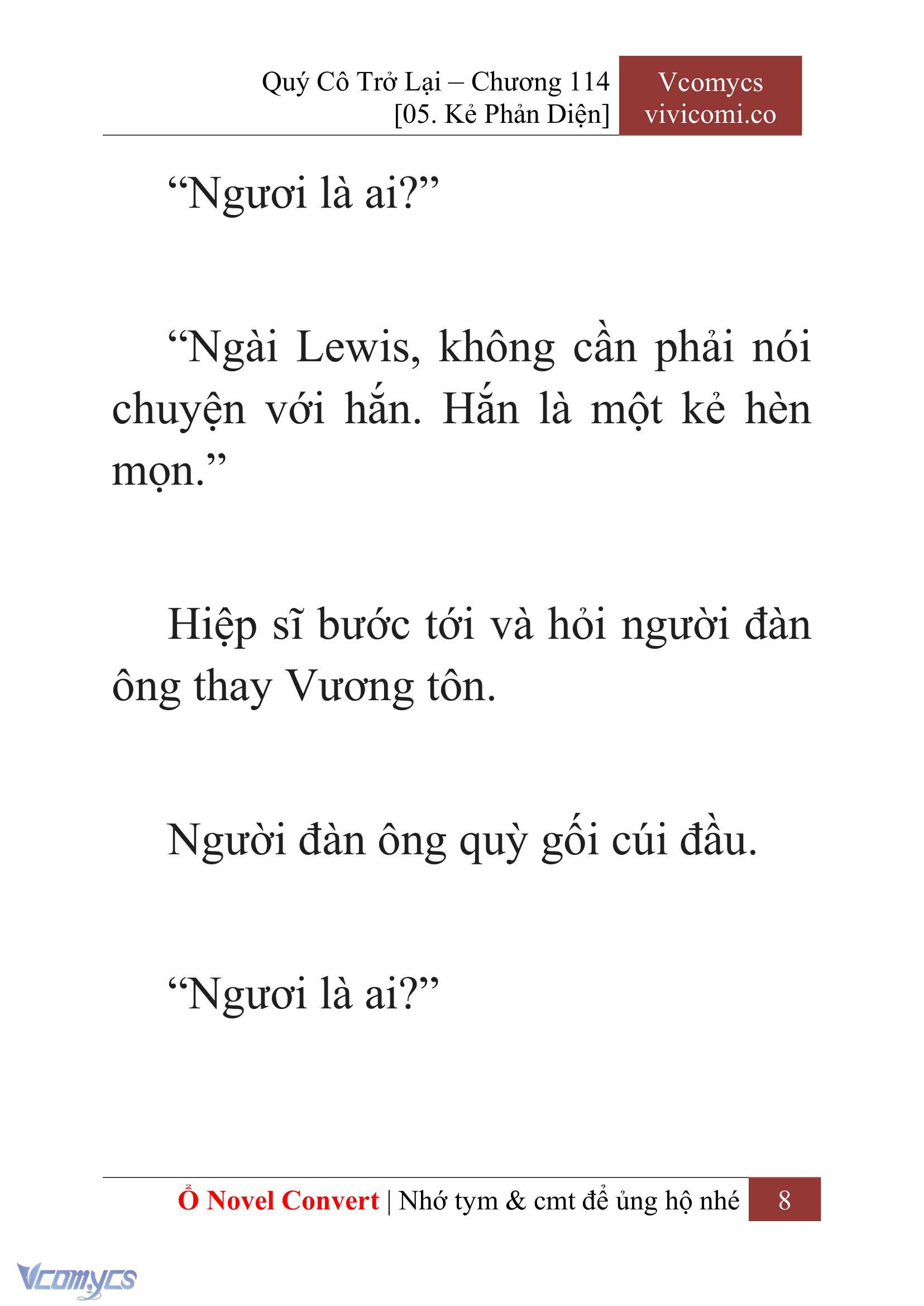 [Novel] Quý Cô Trở Lại Chapter 114 - Trang 11
