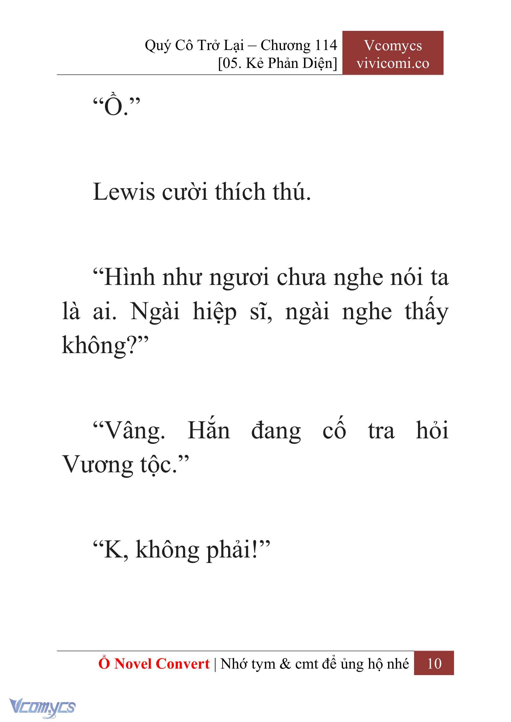 [Novel] Quý Cô Trở Lại Chapter 114 - Trang 13