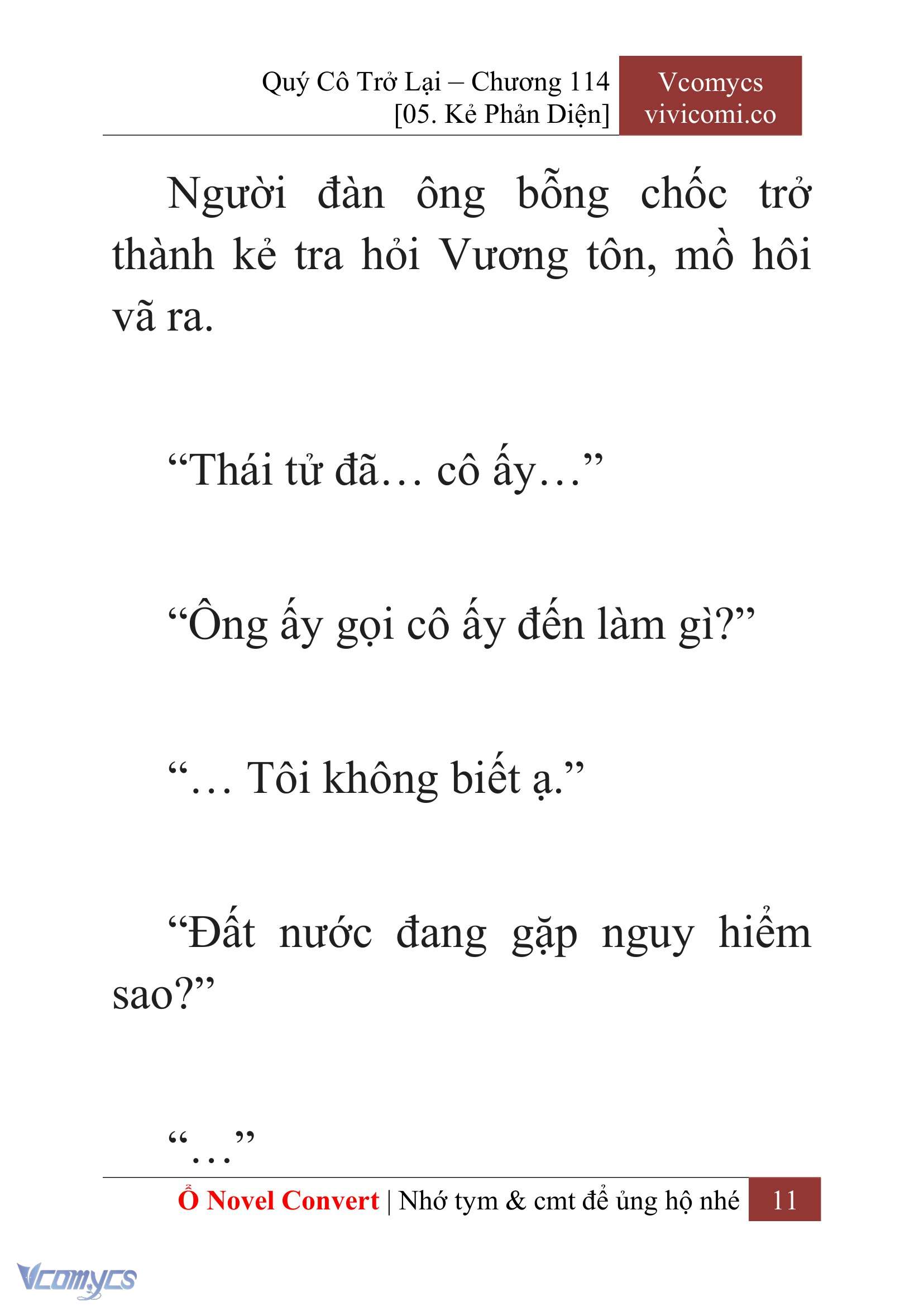[Novel] Quý Cô Trở Lại Chapter 114 - Trang 14
