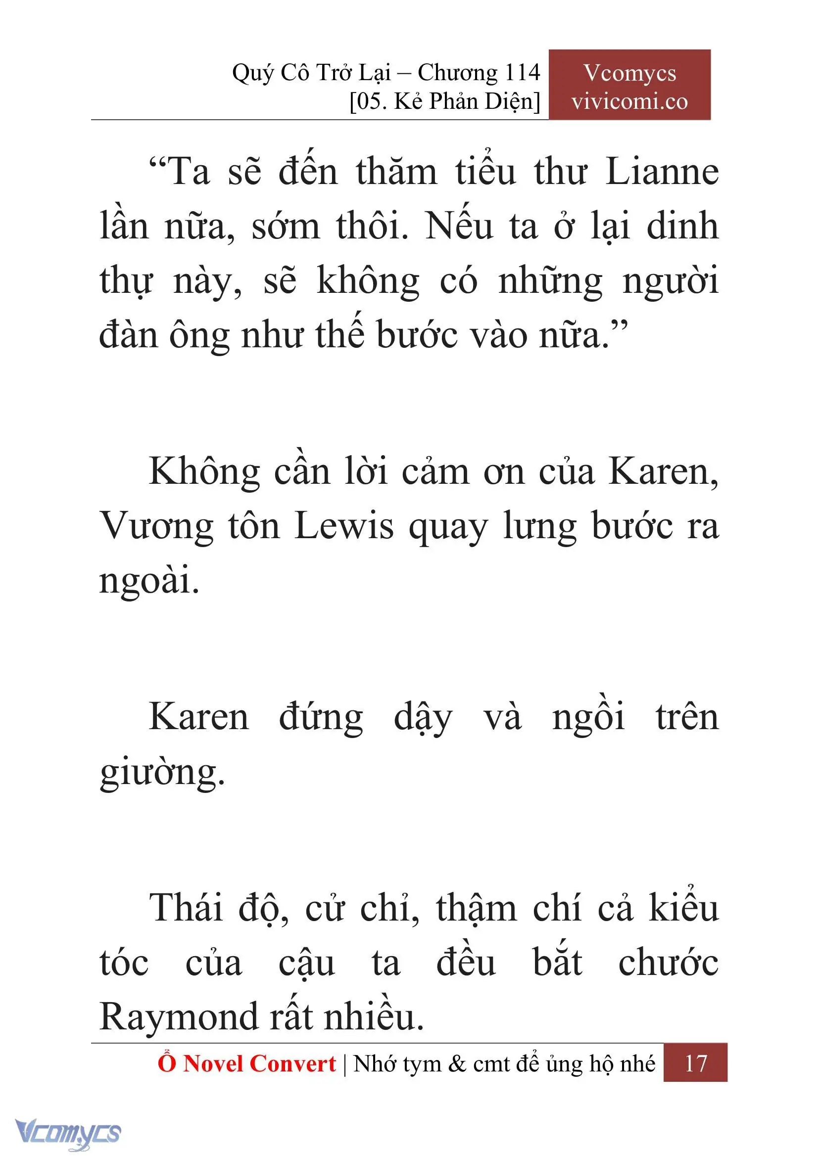 [Novel] Quý Cô Trở Lại Chapter 114 - Trang 20
