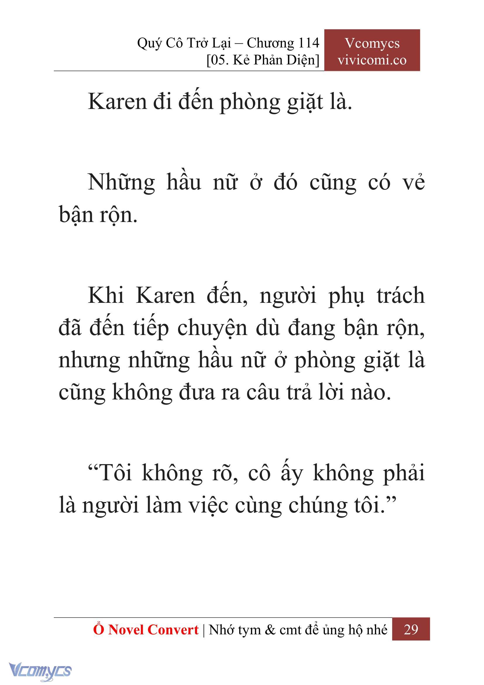 [Novel] Quý Cô Trở Lại Chapter 114 - Trang 32