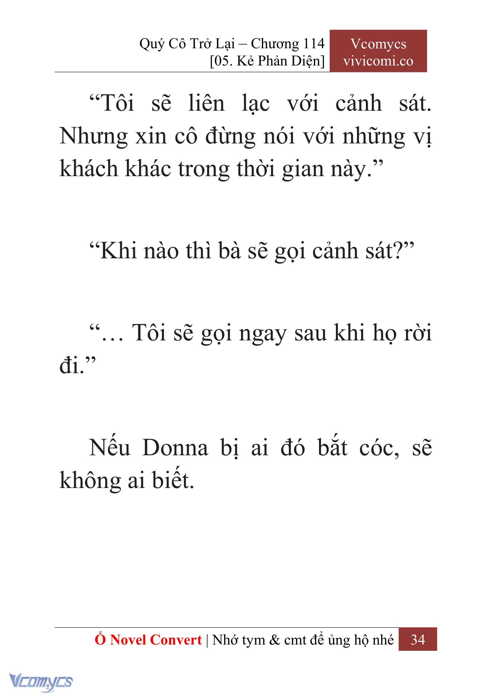 [Novel] Quý Cô Trở Lại Chapter 114 - Trang 37