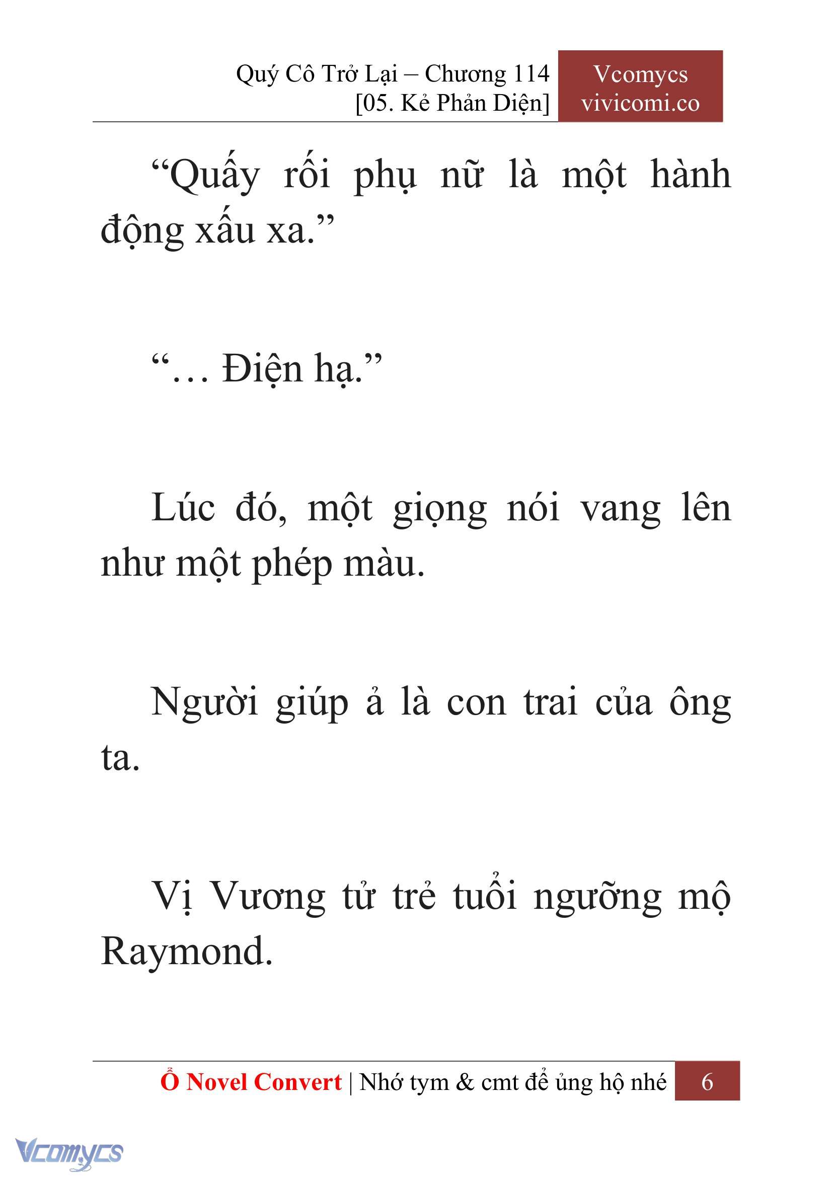 [Novel] Quý Cô Trở Lại Chapter 114 - Trang 9
