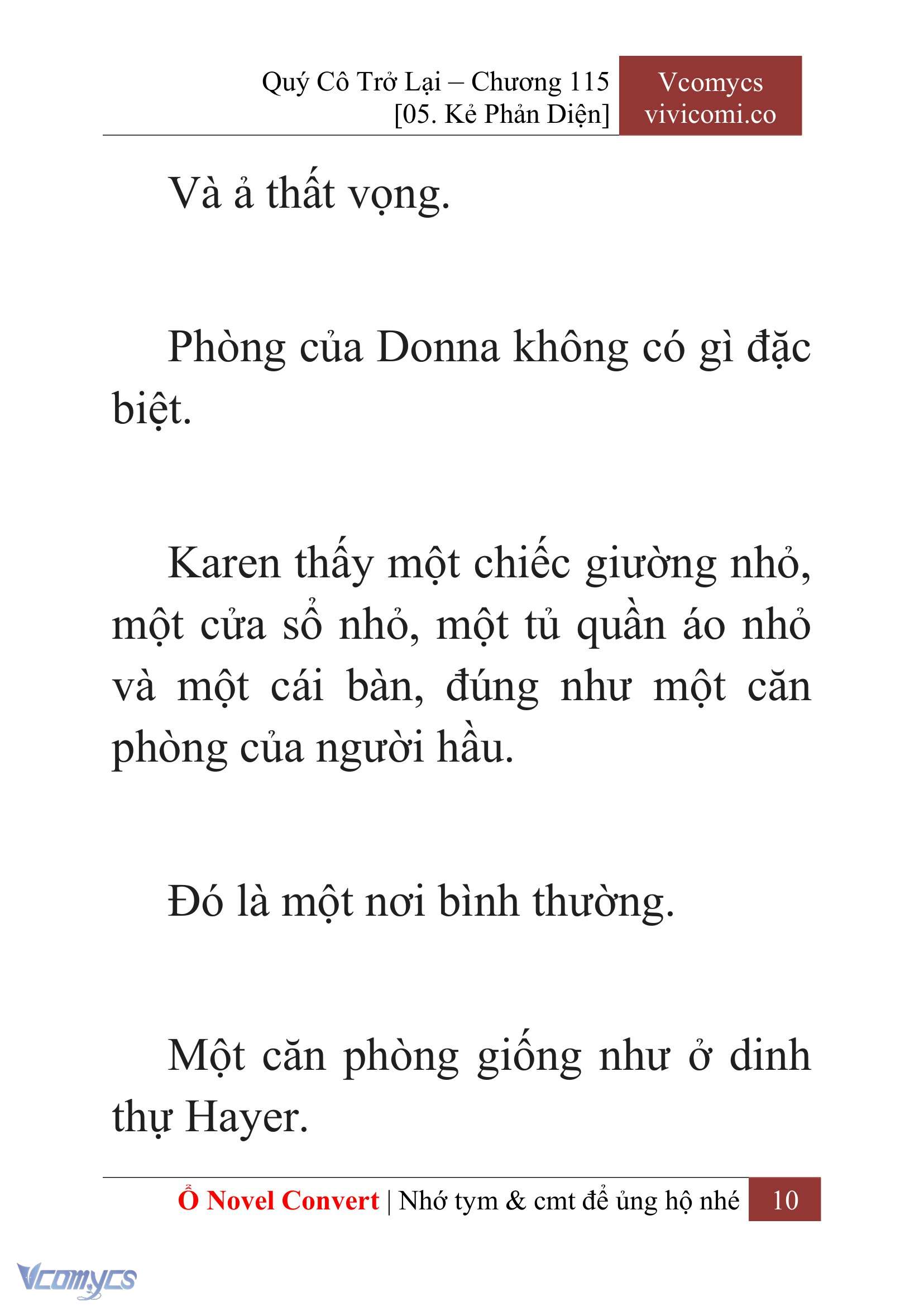 [Novel] Quý Cô Trở Lại Chapter 115 - Trang 13