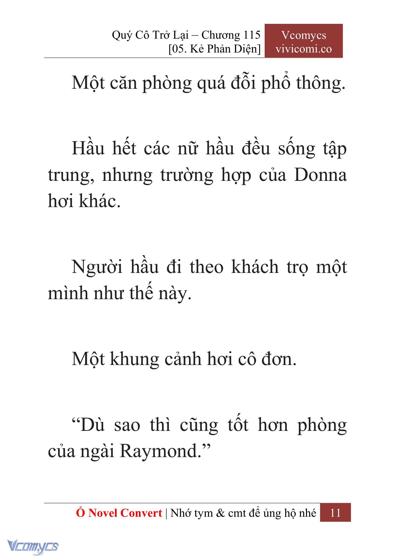 [Novel] Quý Cô Trở Lại Chapter 115 - Trang 14