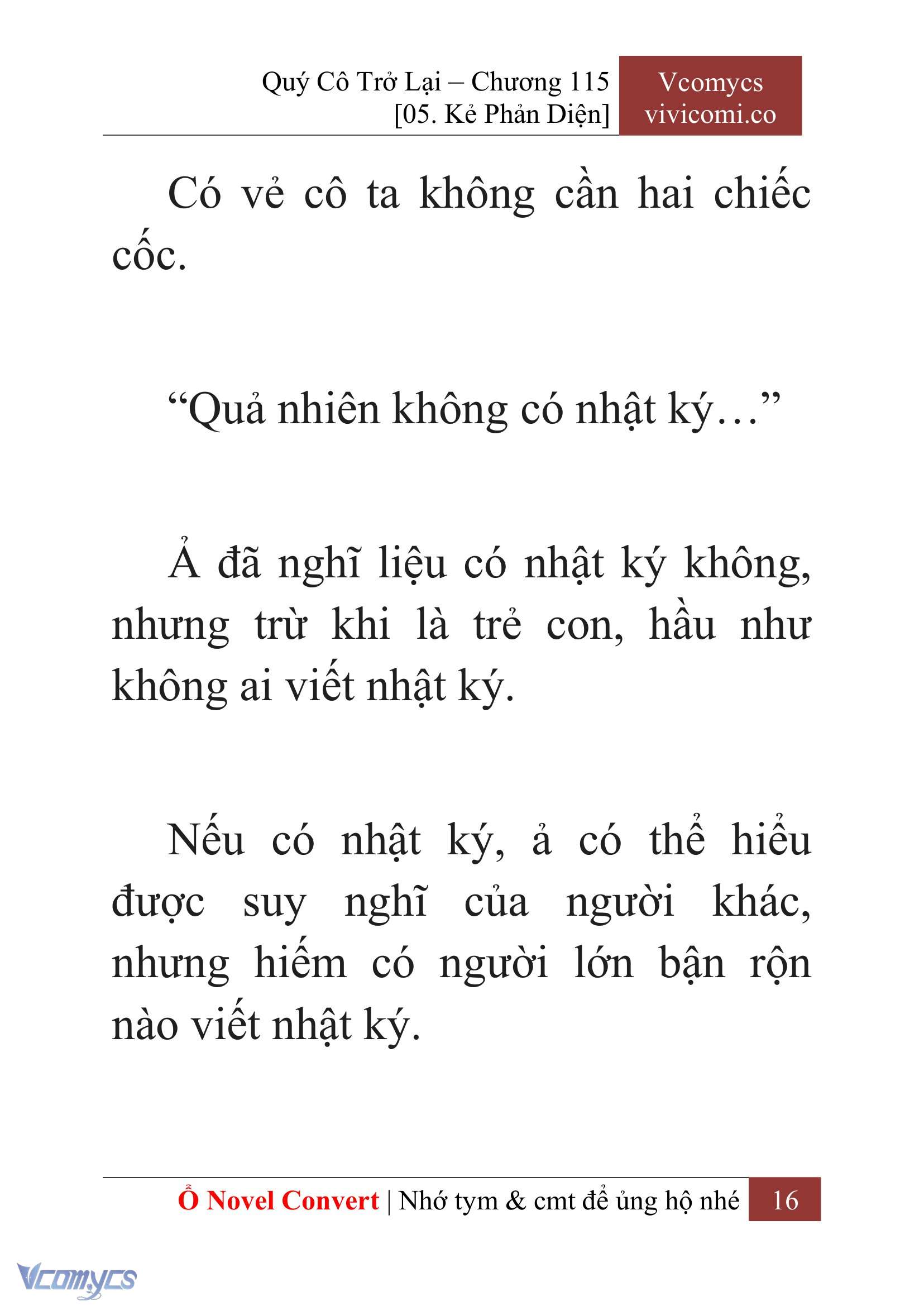 [Novel] Quý Cô Trở Lại Chapter 115 - Trang 19