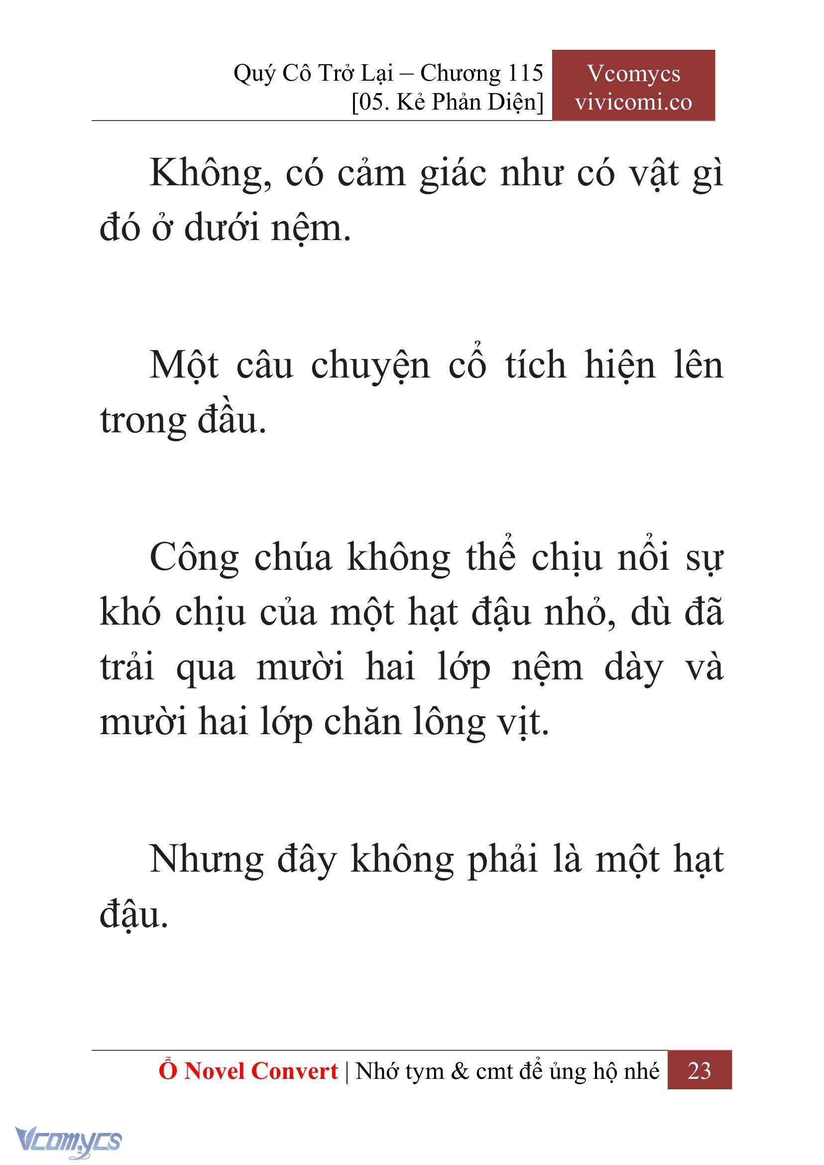 [Novel] Quý Cô Trở Lại Chapter 115 - Trang 26