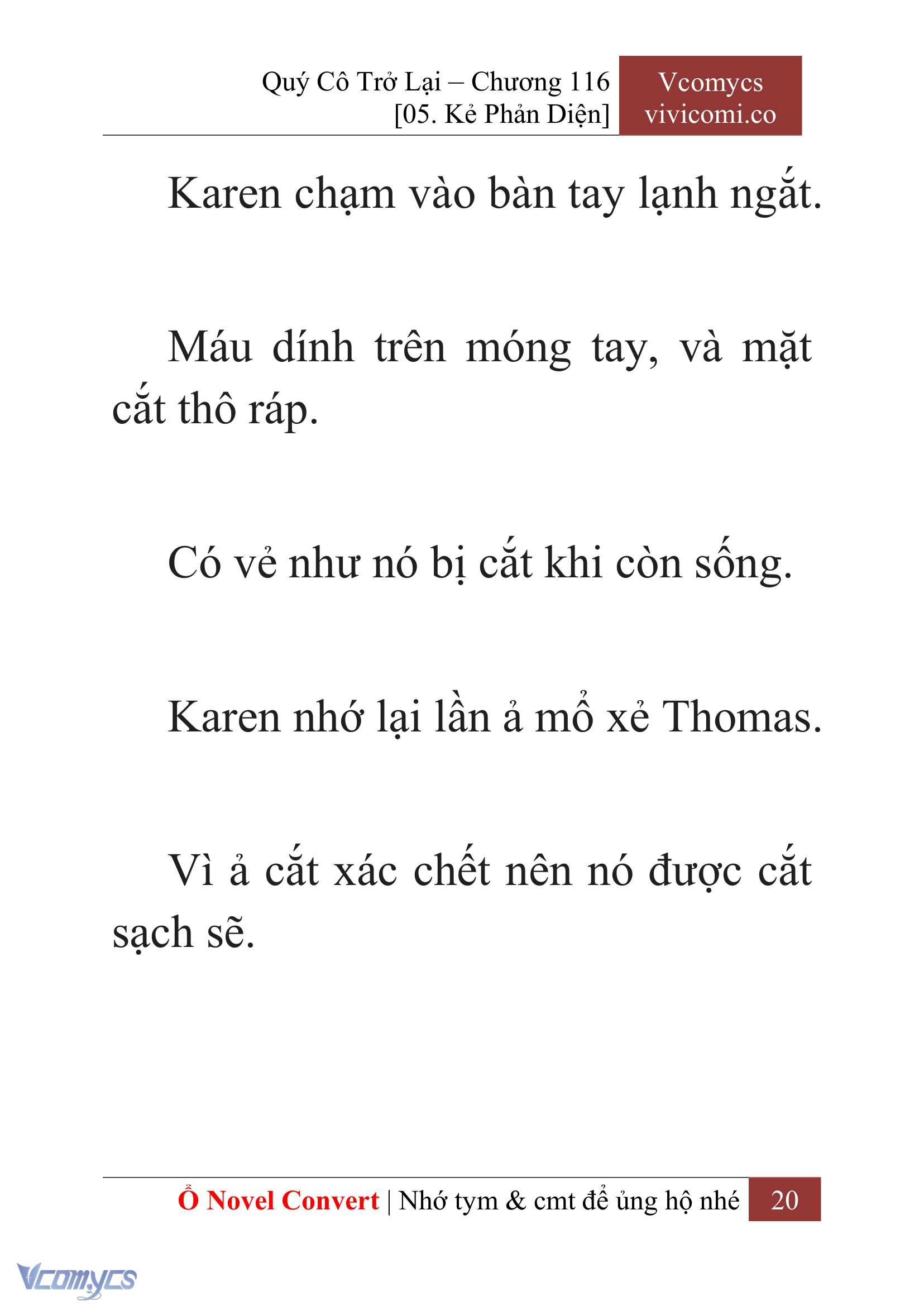 [Novel] Quý Cô Trở Lại Chapter 116 - Trang 23