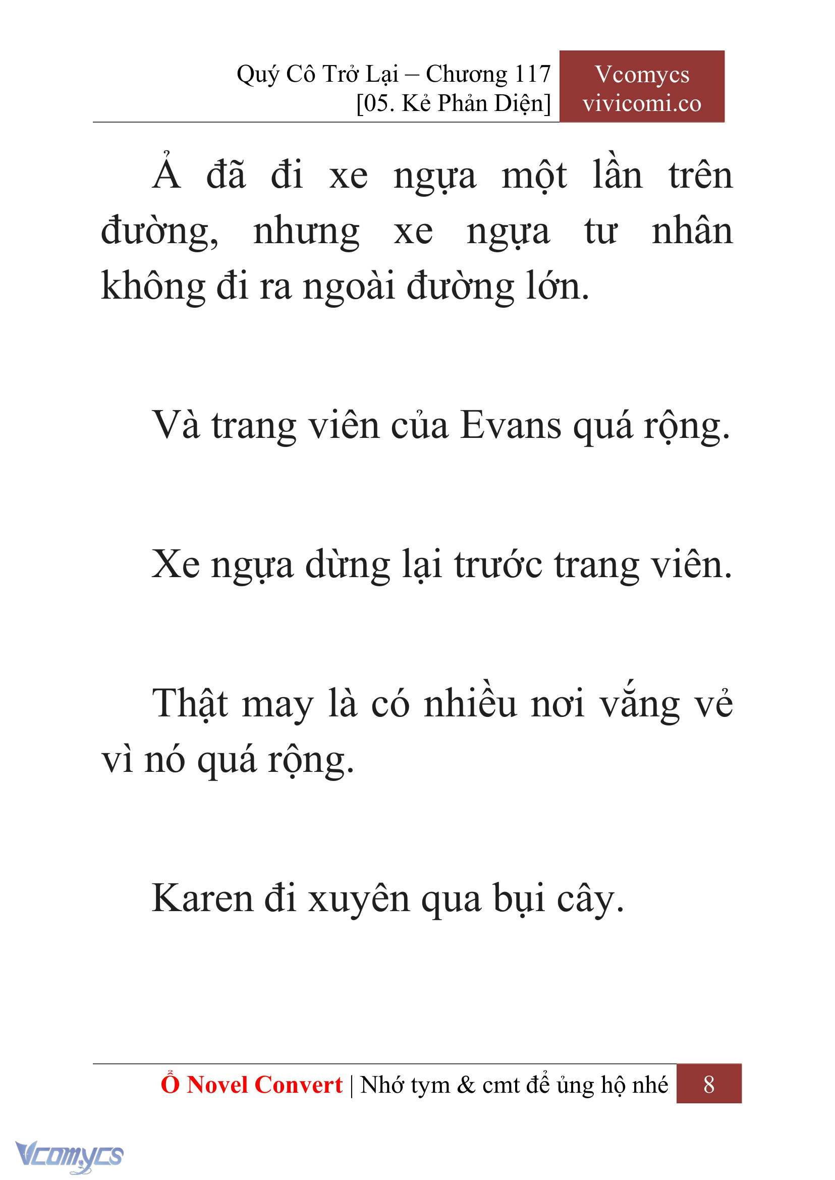 [Novel] Quý Cô Trở Lại Chapter 117 - Trang 11