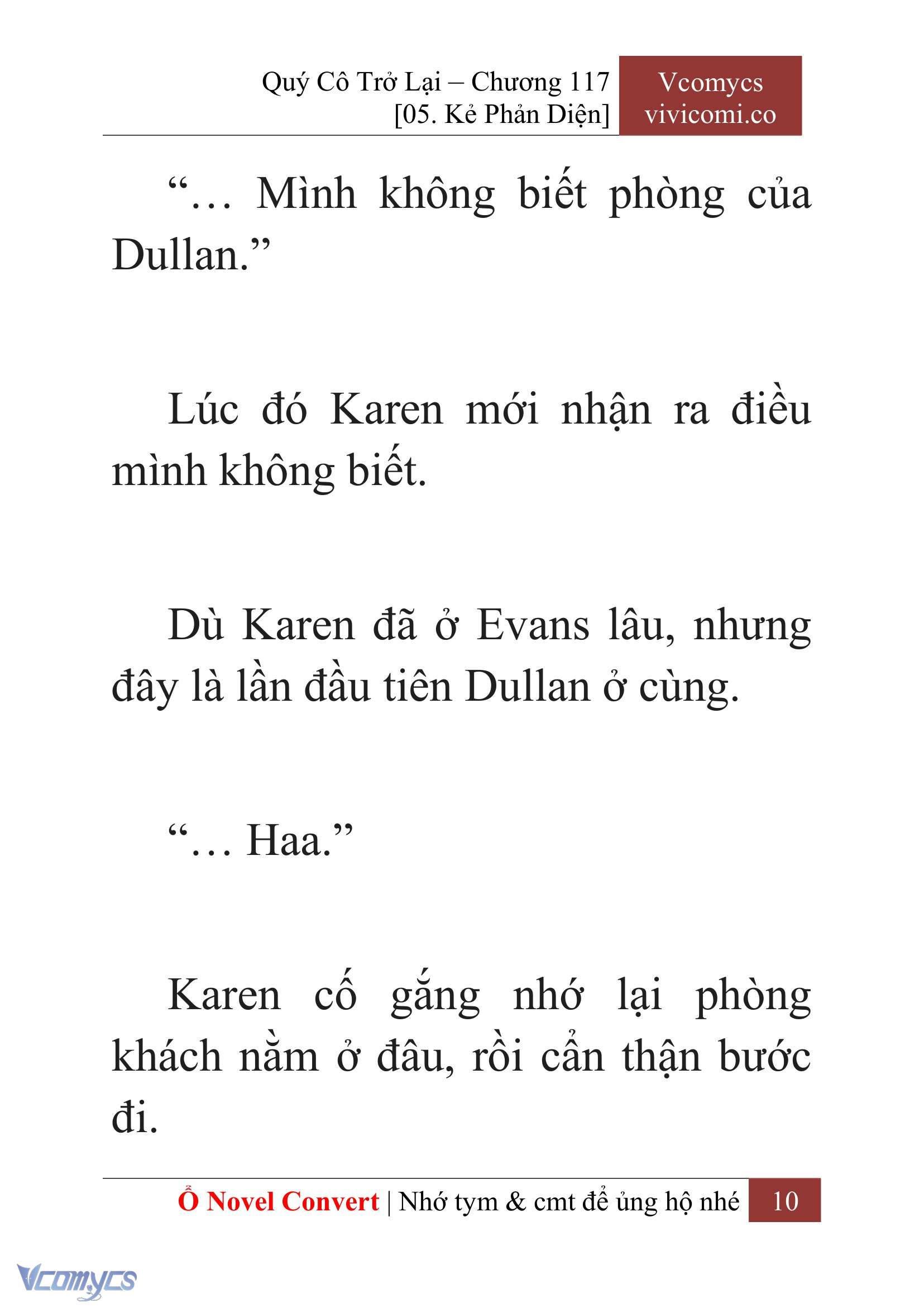 [Novel] Quý Cô Trở Lại Chapter 117 - Trang 13