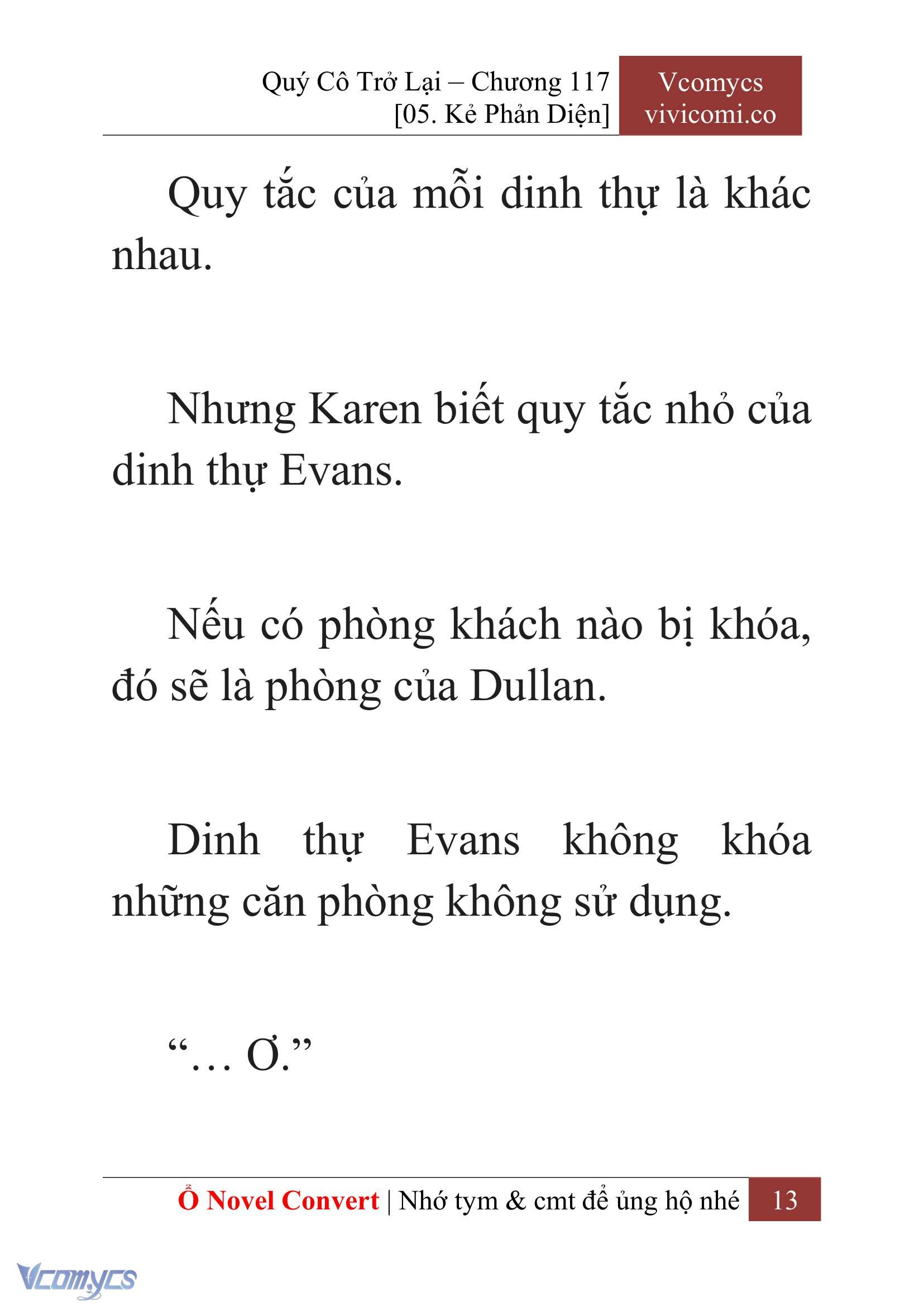 [Novel] Quý Cô Trở Lại Chapter 117 - Trang 16