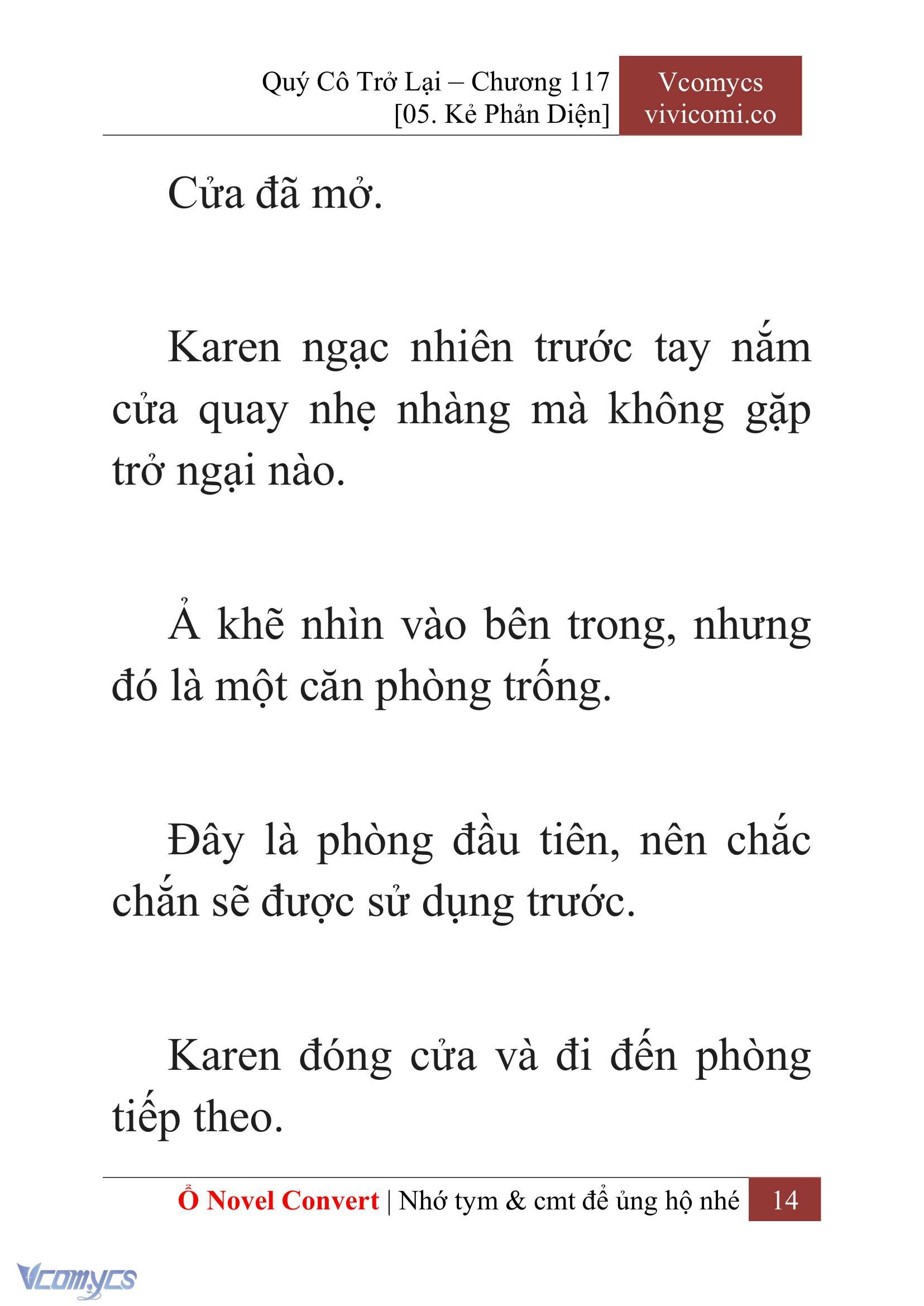 [Novel] Quý Cô Trở Lại Chapter 117 - Trang 17