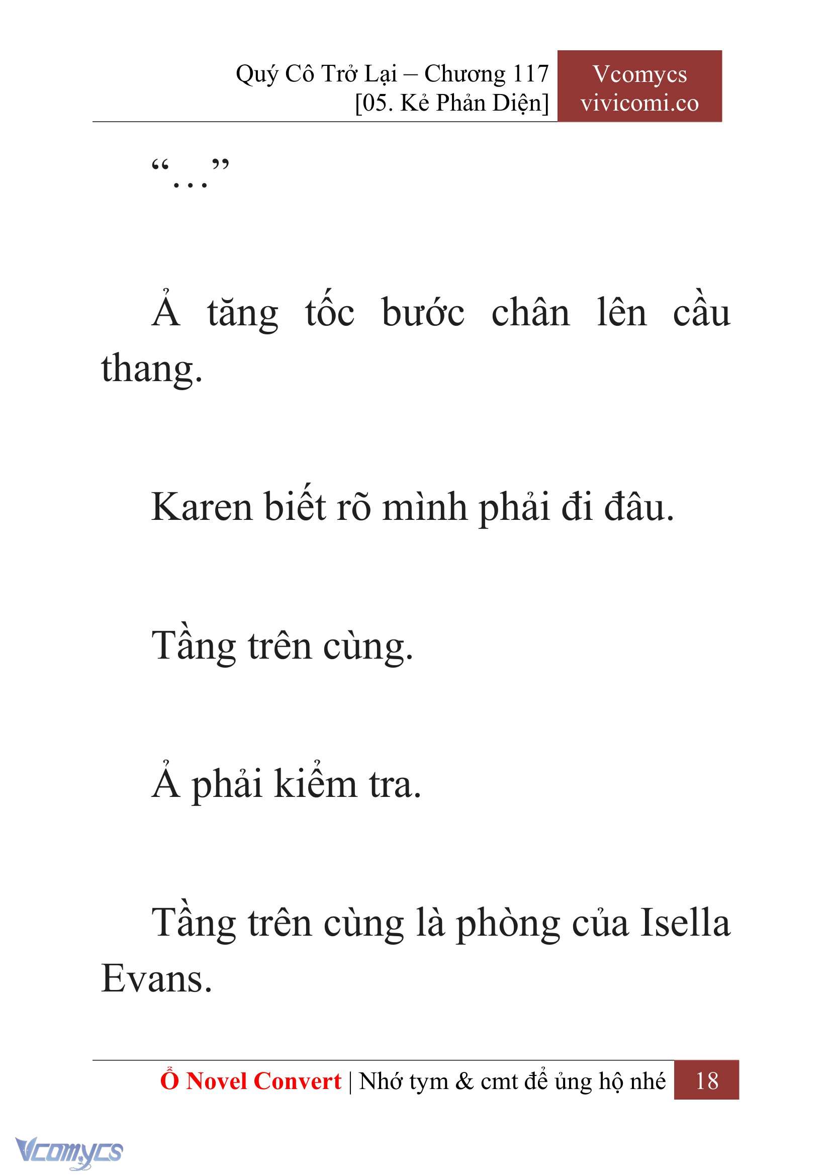 [Novel] Quý Cô Trở Lại Chapter 117 - Trang 21
