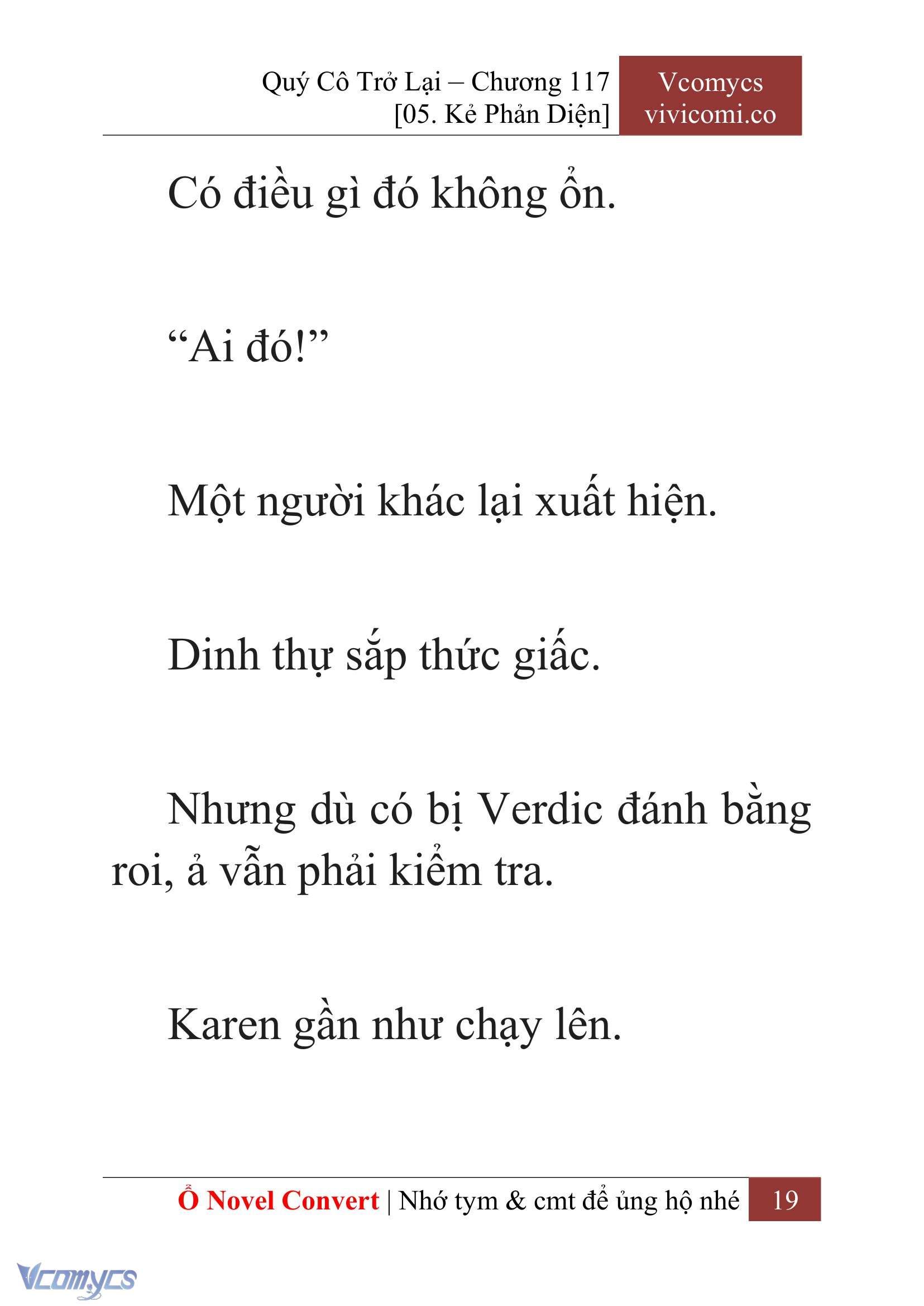 [Novel] Quý Cô Trở Lại Chapter 117 - Trang 22