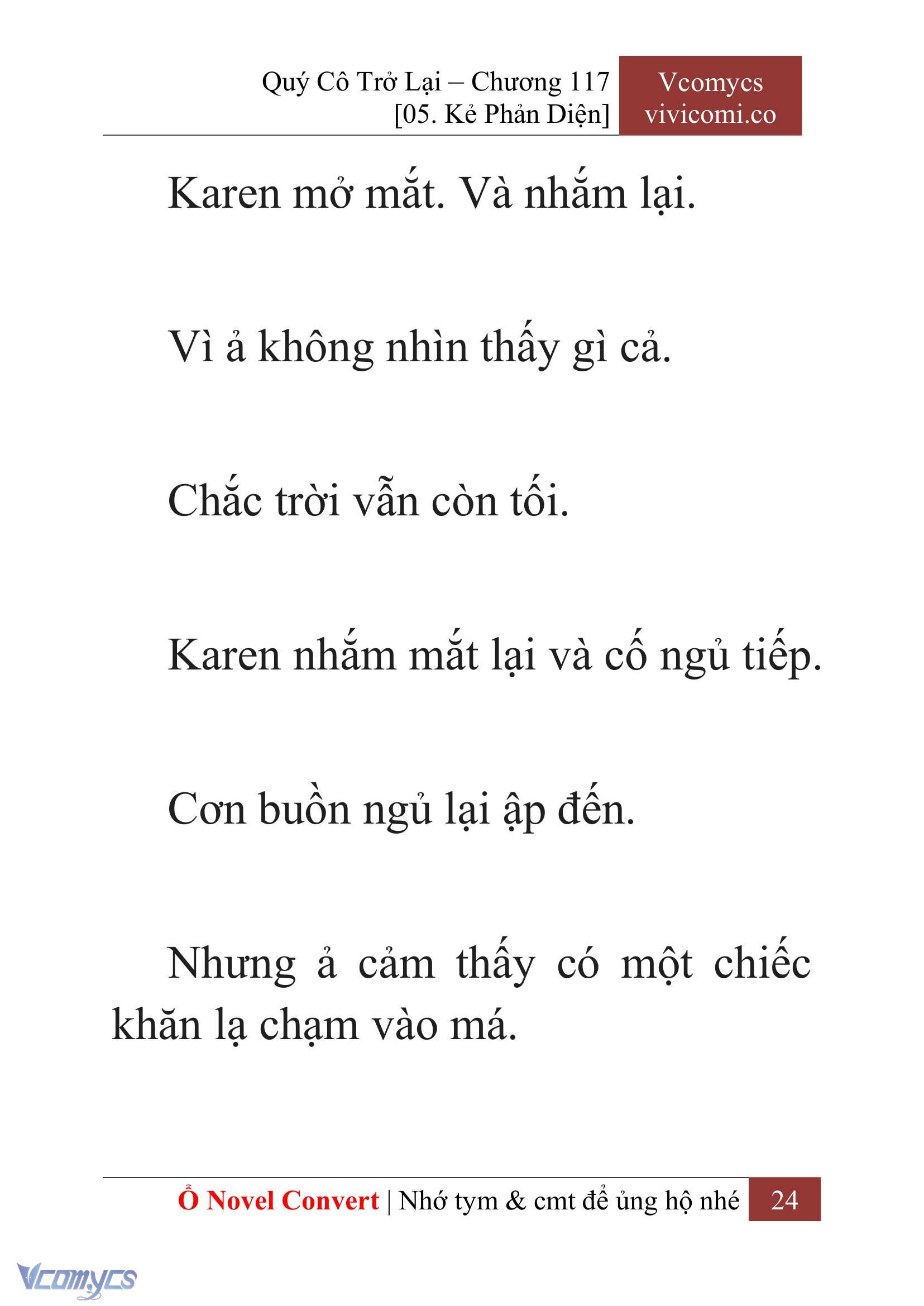 [Novel] Quý Cô Trở Lại Chapter 117 - Trang 27