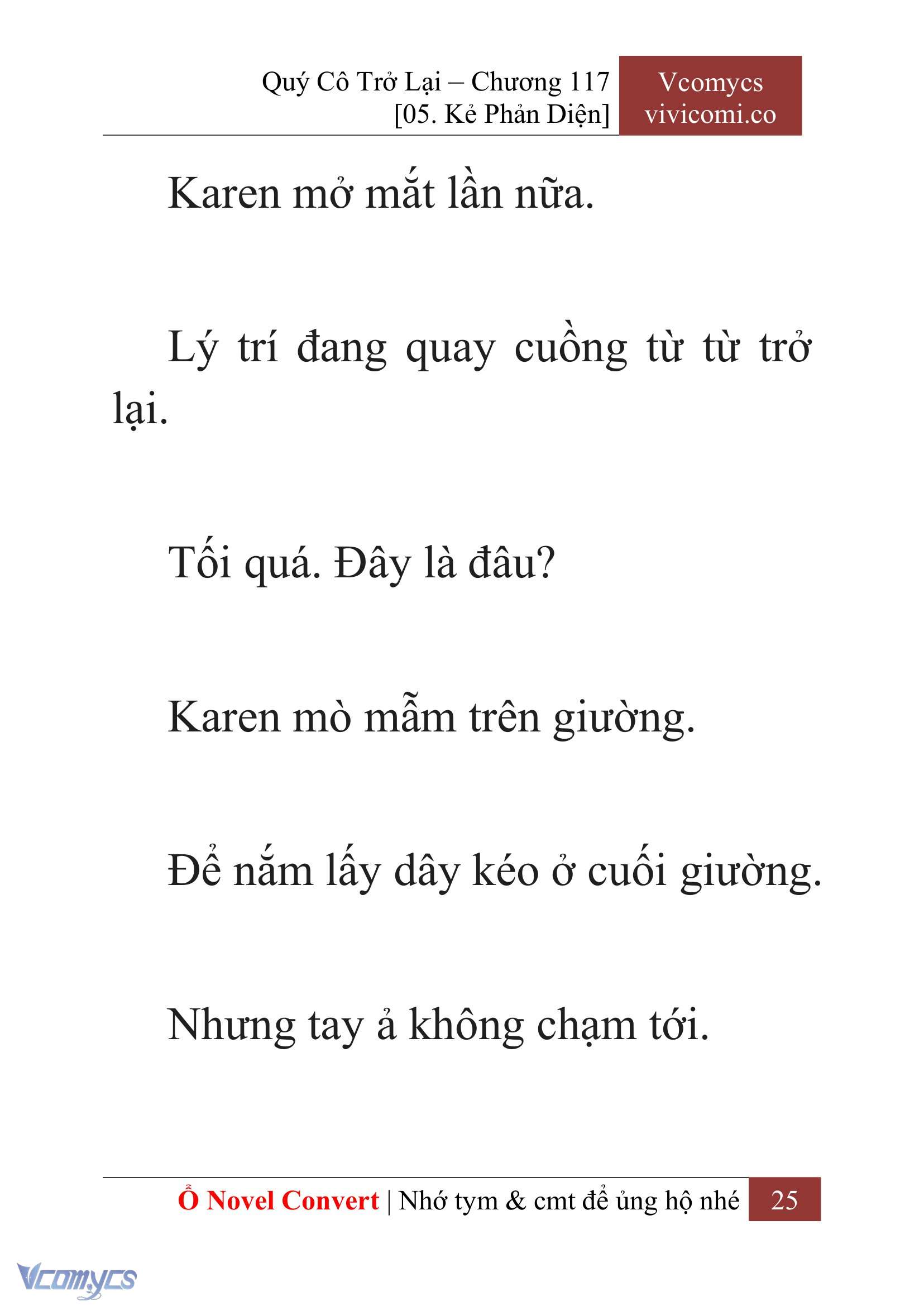[Novel] Quý Cô Trở Lại Chapter 117 - Trang 28