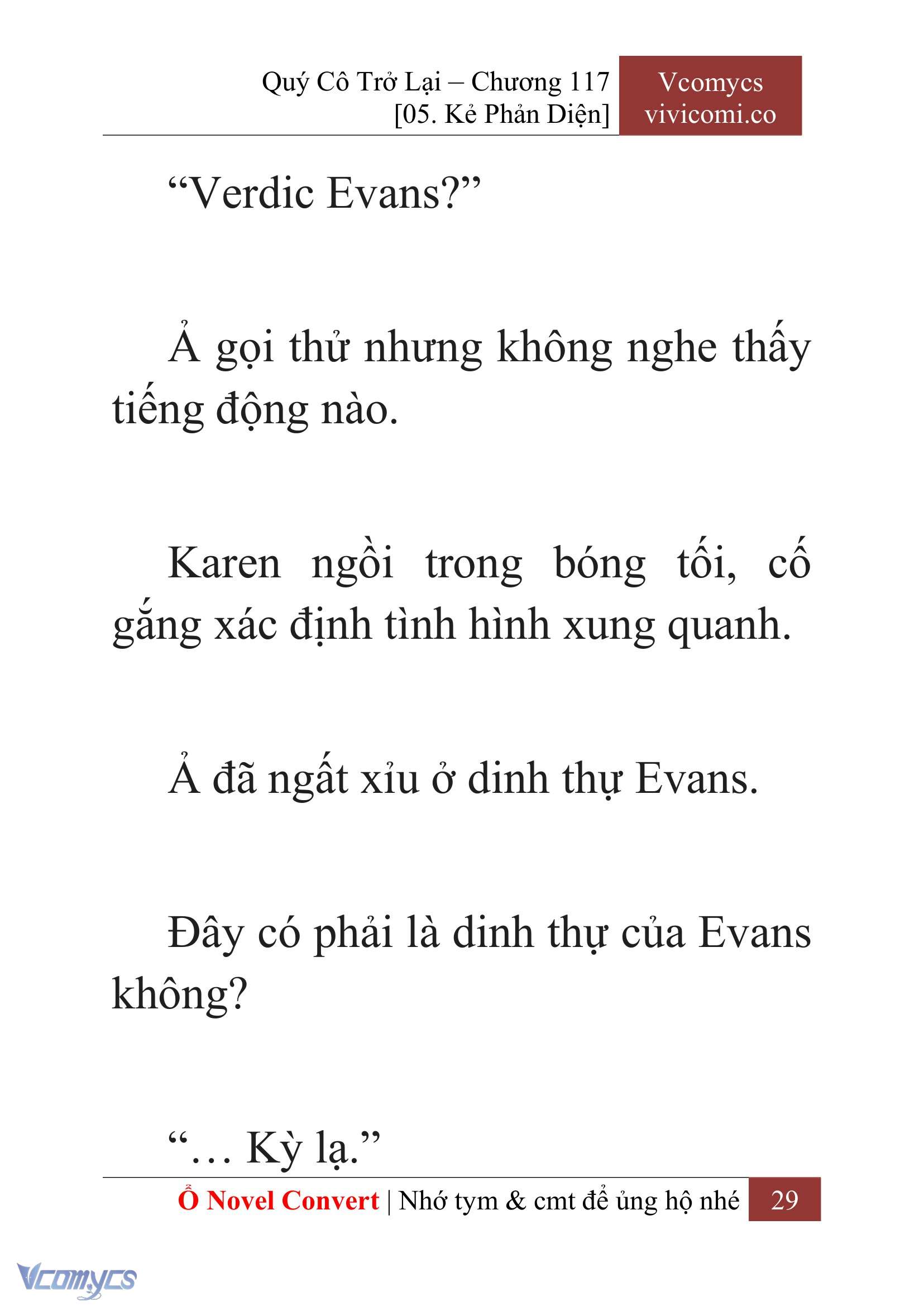 [Novel] Quý Cô Trở Lại Chapter 117 - Trang 32