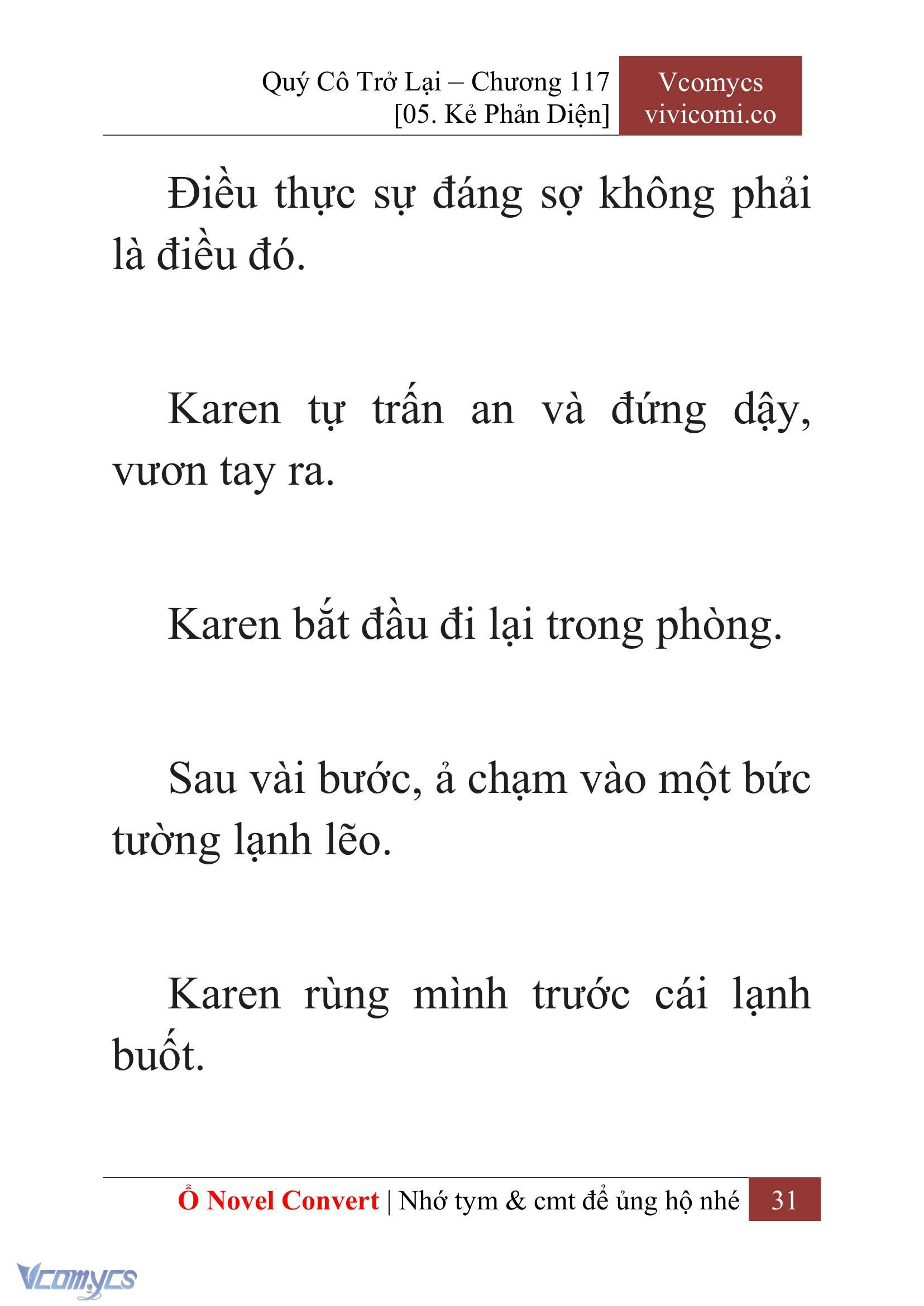 [Novel] Quý Cô Trở Lại Chapter 117 - Trang 34