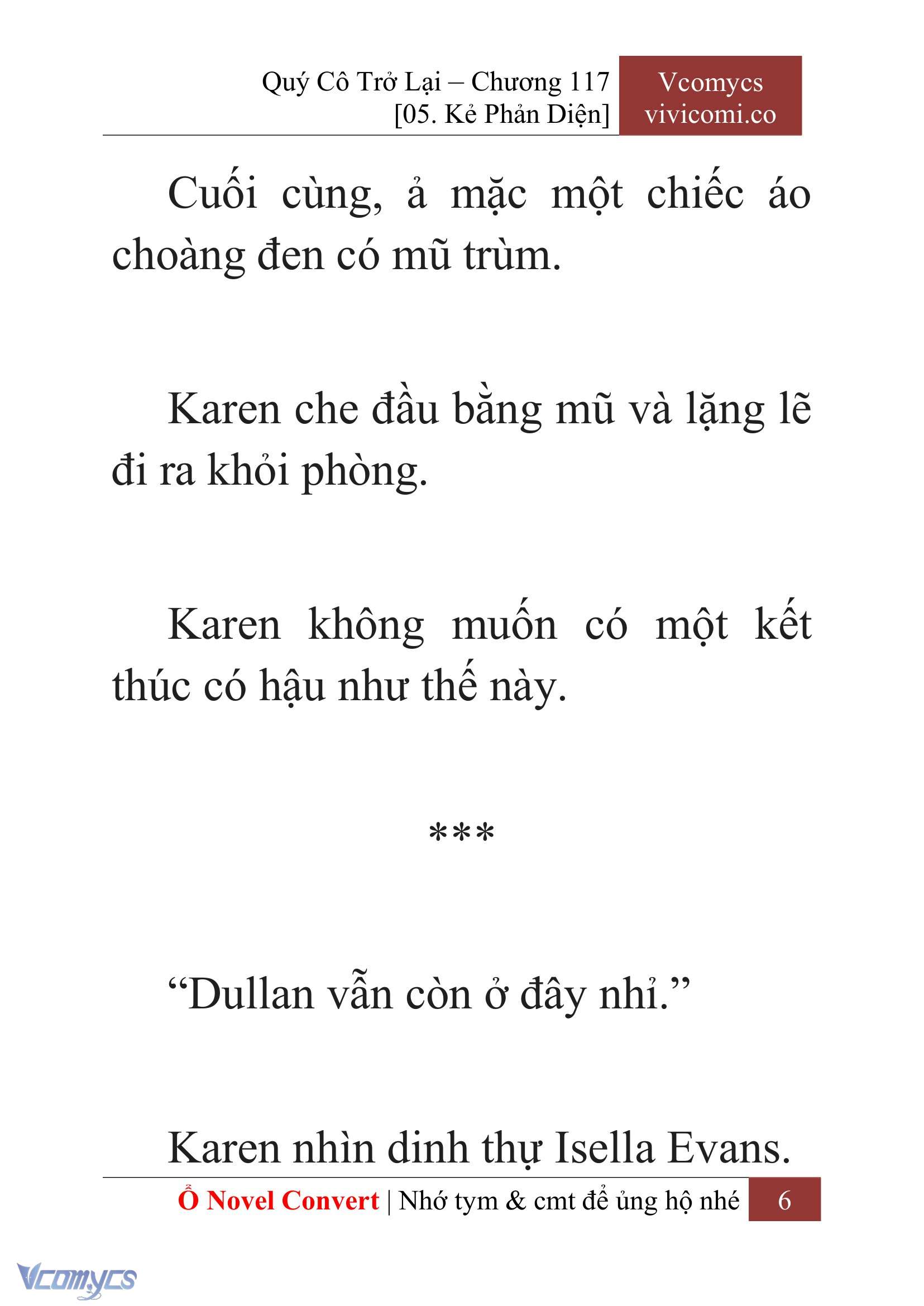 [Novel] Quý Cô Trở Lại Chapter 117 - Trang 9