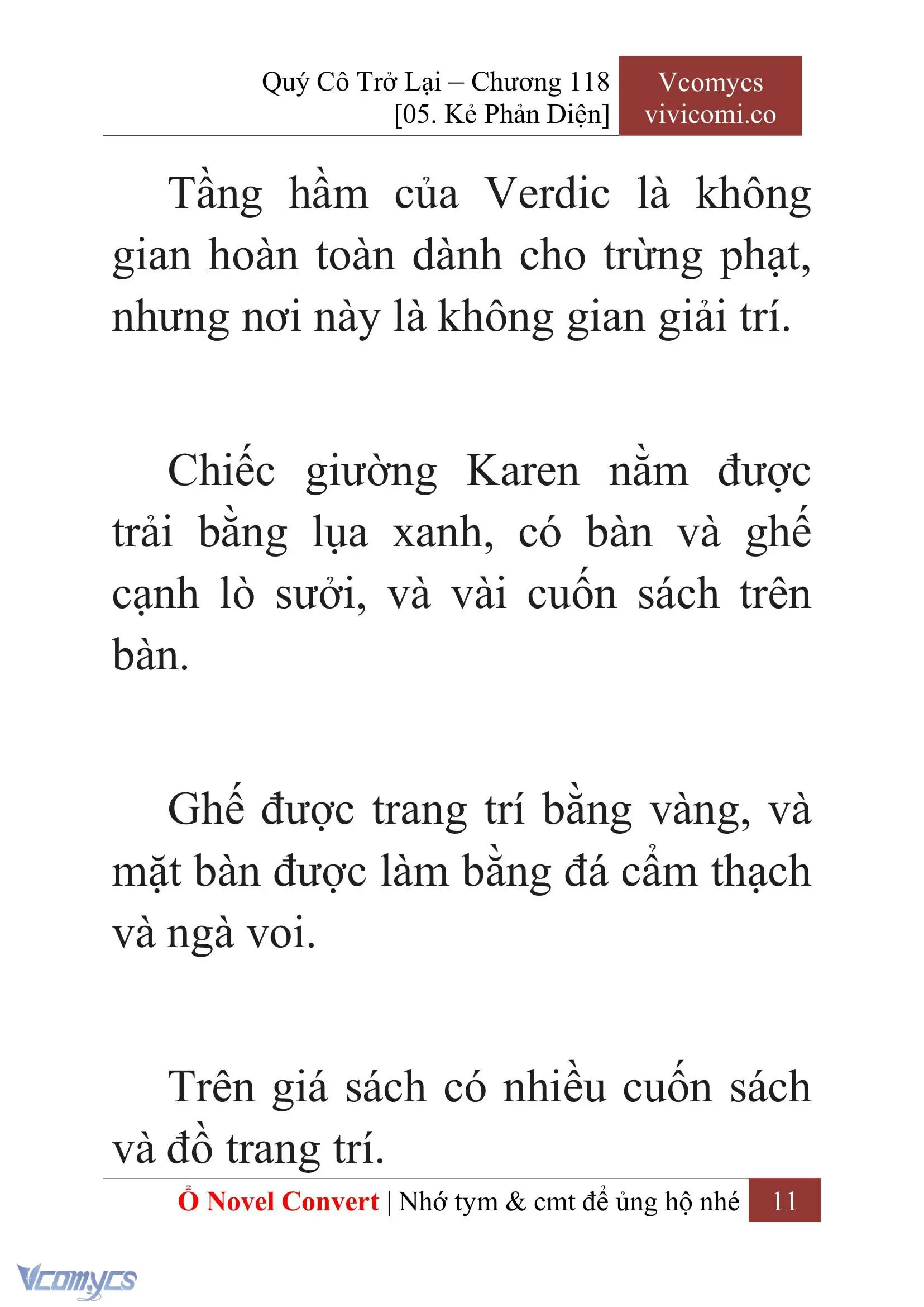[Novel] Quý Cô Trở Lại Chapter 118 - Trang 14