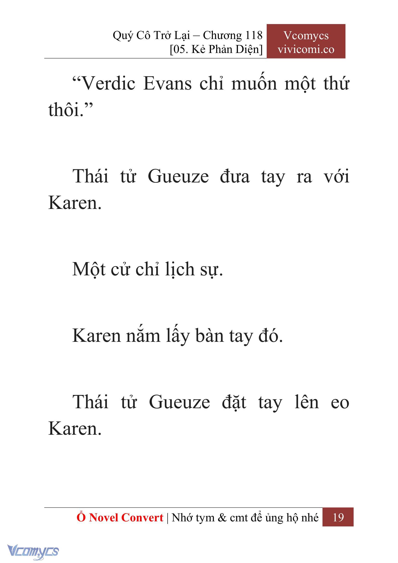 [Novel] Quý Cô Trở Lại Chapter 118 - Trang 22