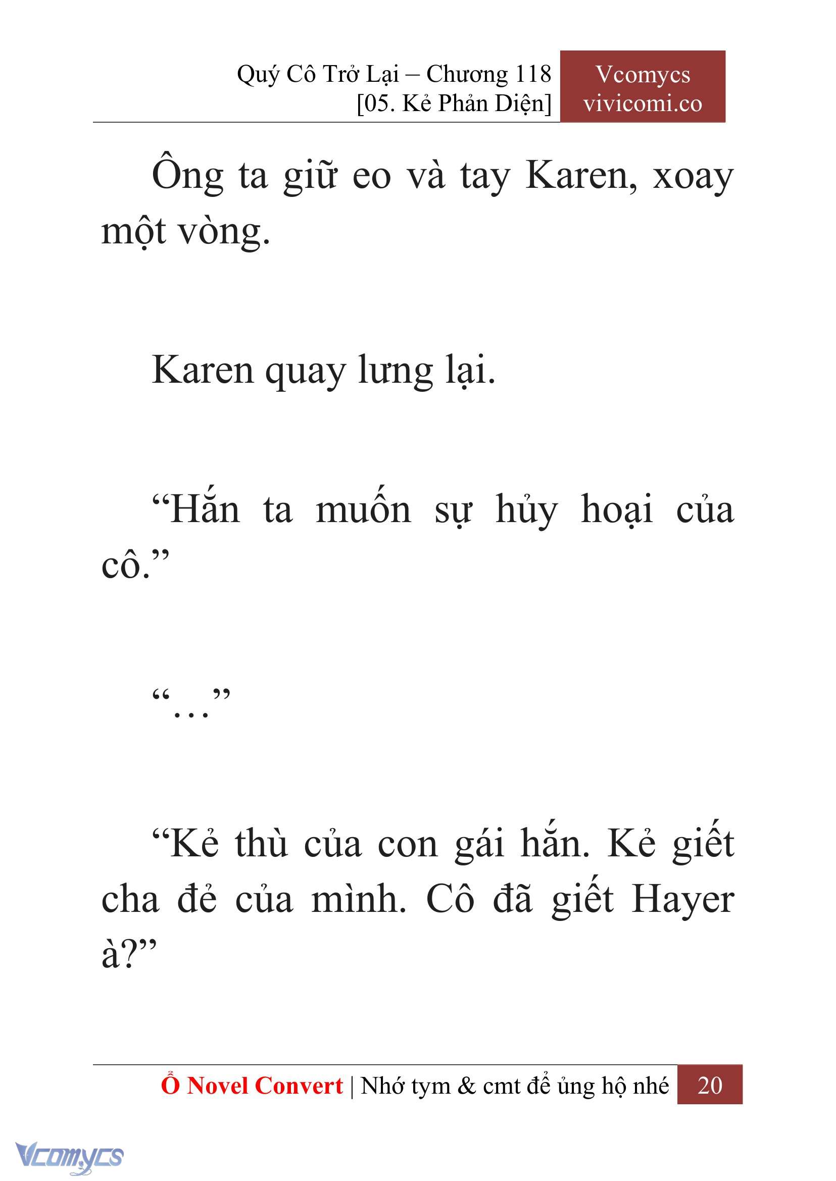 [Novel] Quý Cô Trở Lại Chapter 118 - Trang 23