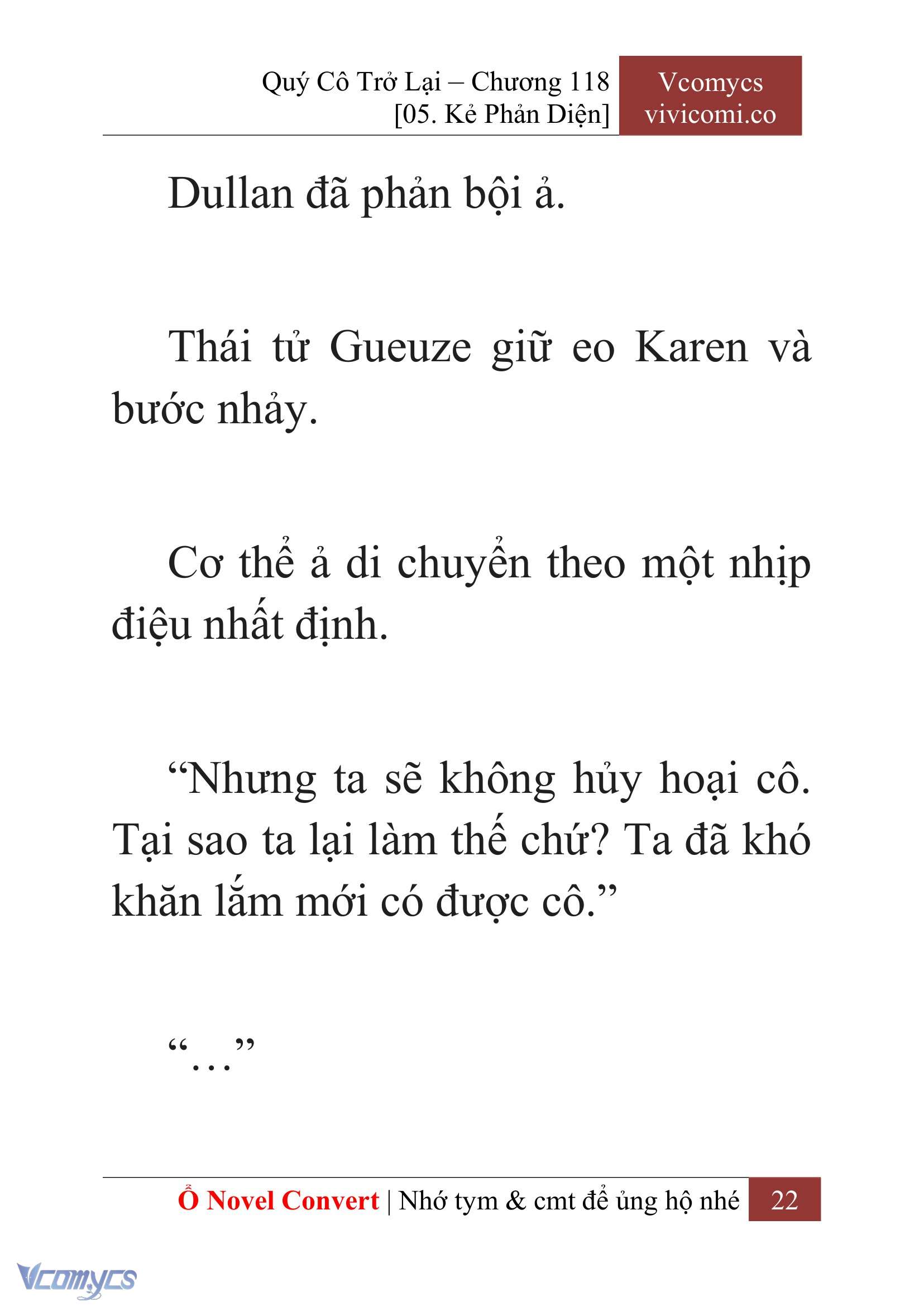 [Novel] Quý Cô Trở Lại Chapter 118 - Trang 25