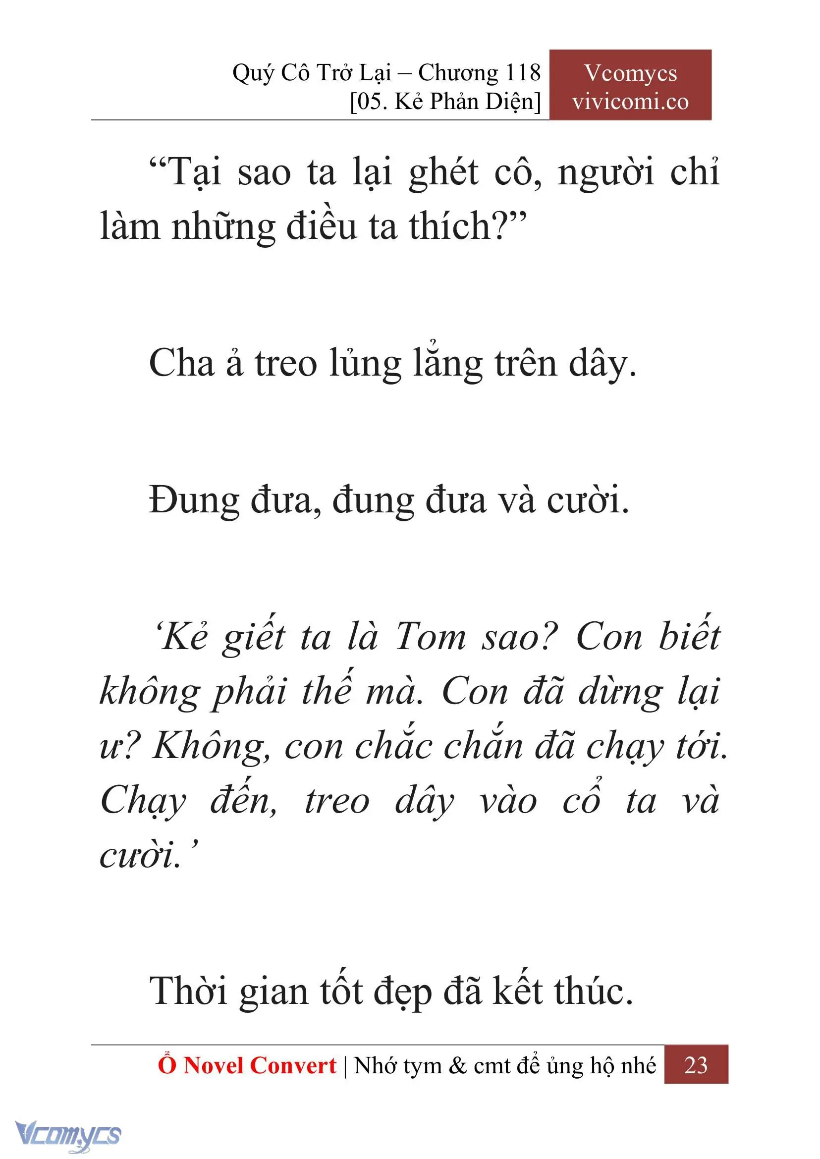 [Novel] Quý Cô Trở Lại Chapter 118 - Trang 26