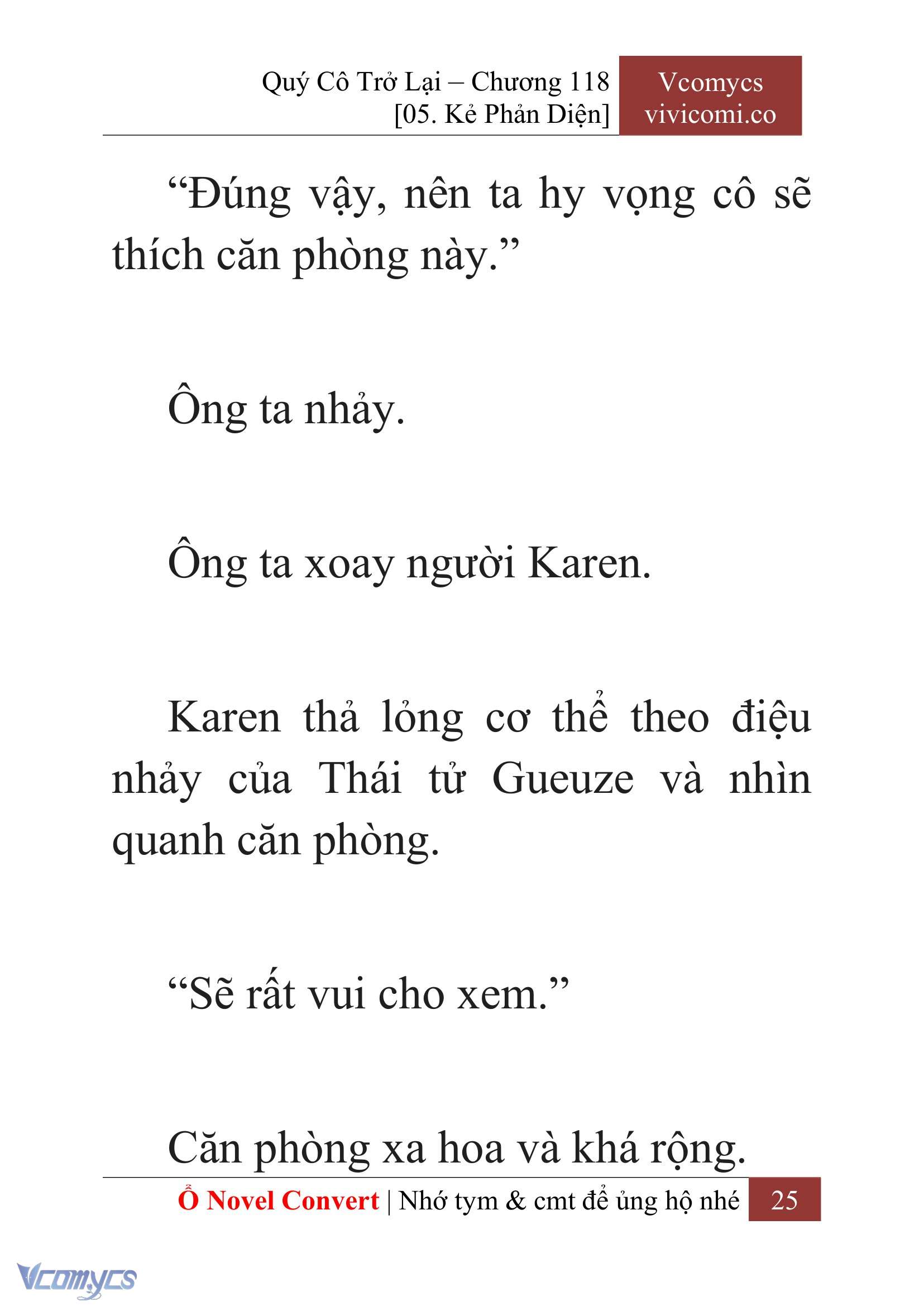 [Novel] Quý Cô Trở Lại Chapter 118 - Trang 28