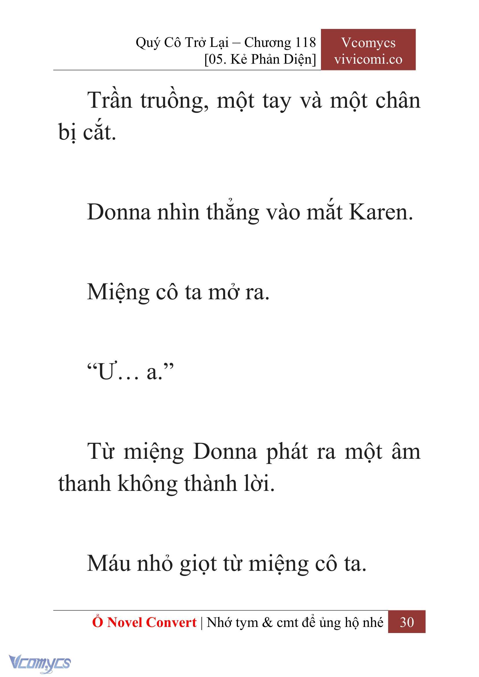 [Novel] Quý Cô Trở Lại Chapter 118 - Trang 33