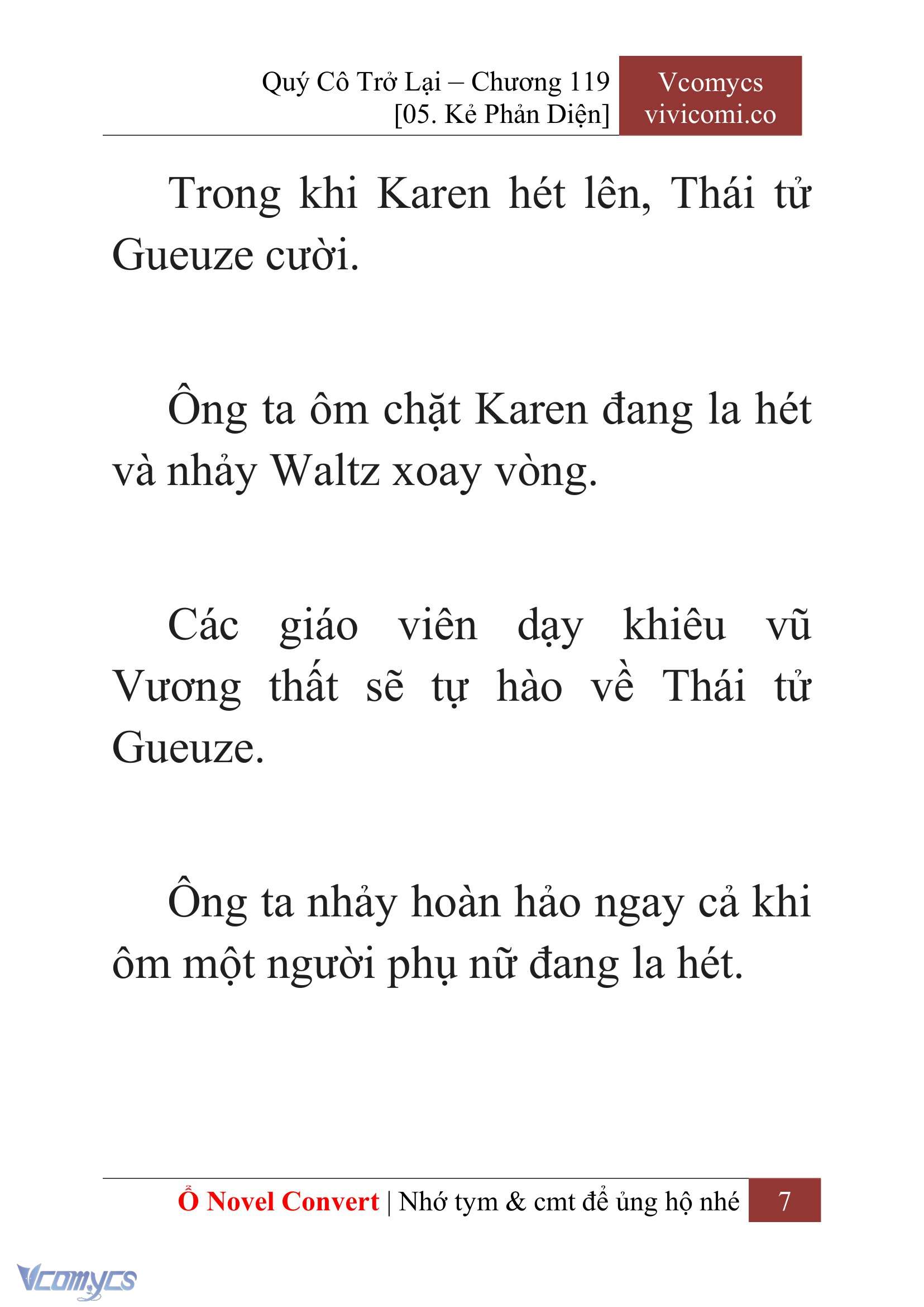 [Novel] Quý Cô Trở Lại Chapter 119 - Trang 10