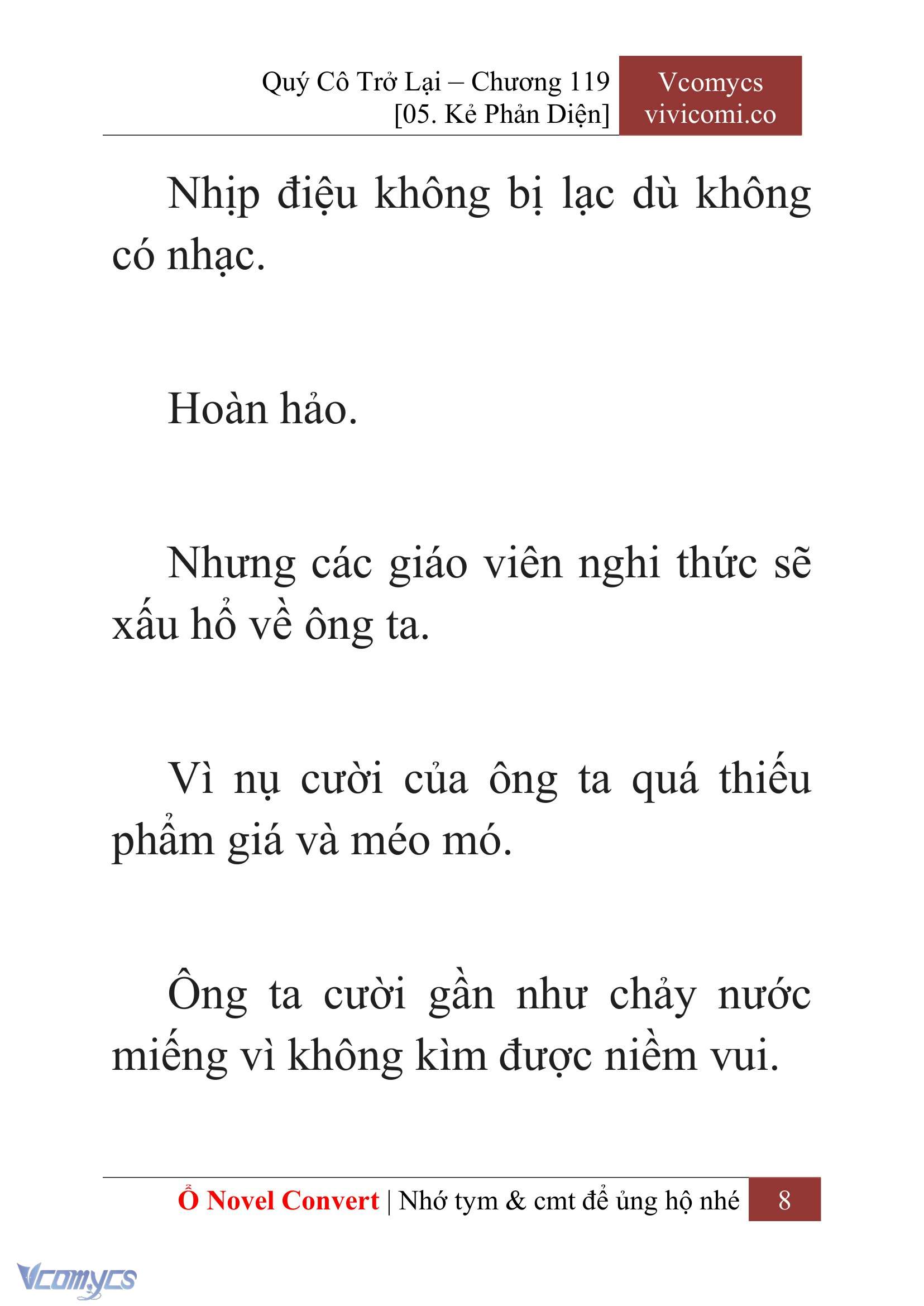 [Novel] Quý Cô Trở Lại Chapter 119 - Trang 11