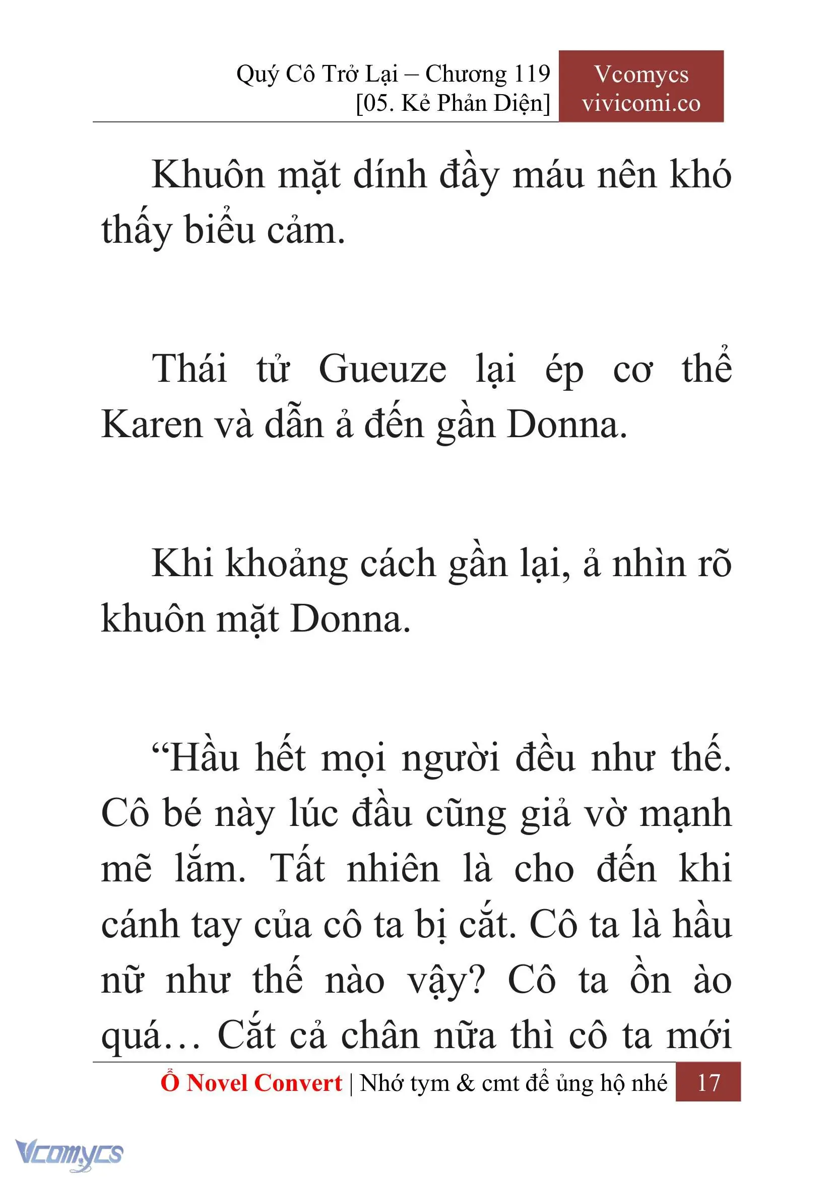 [Novel] Quý Cô Trở Lại Chapter 119 - Trang 20