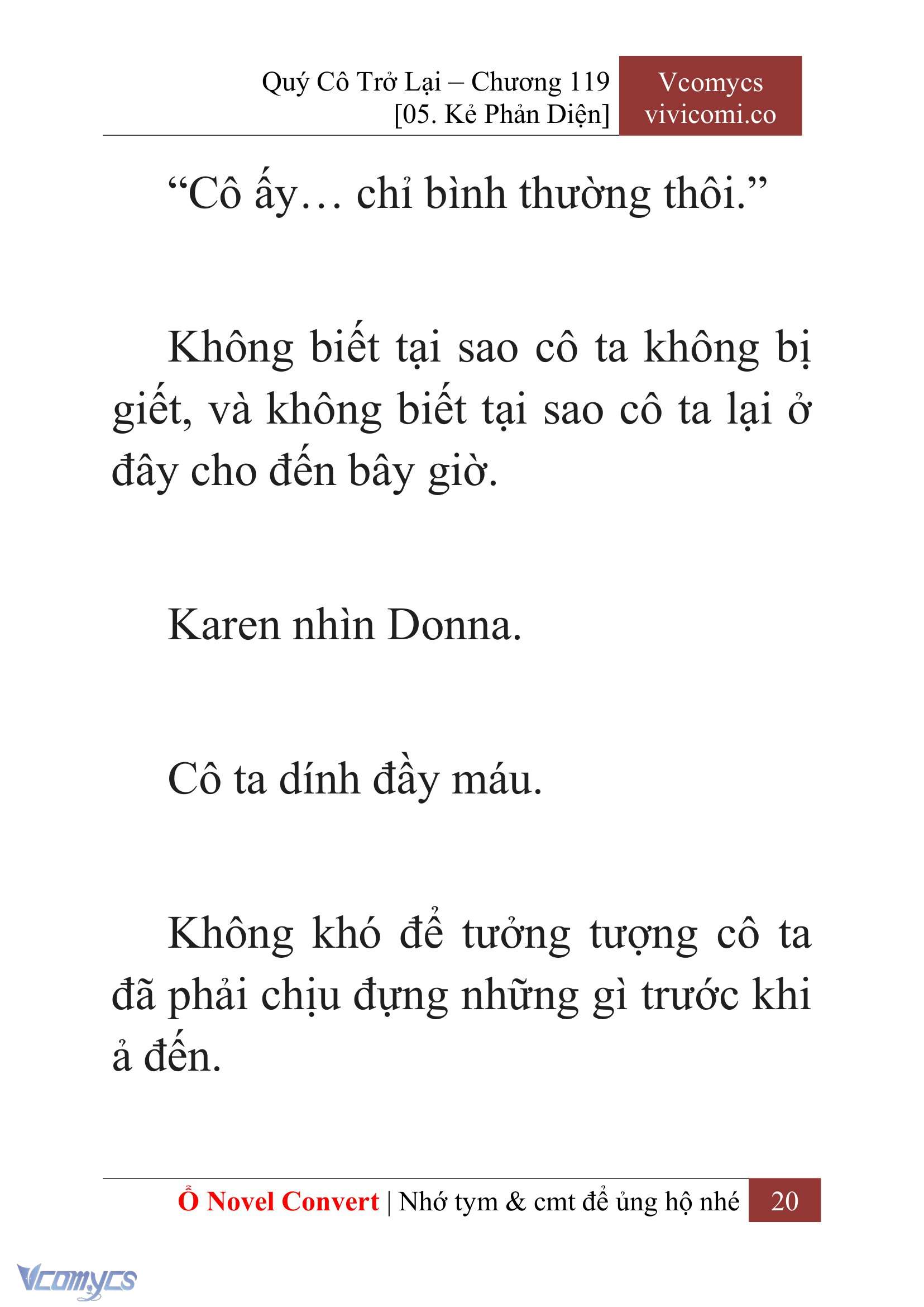 [Novel] Quý Cô Trở Lại Chapter 119 - Trang 23