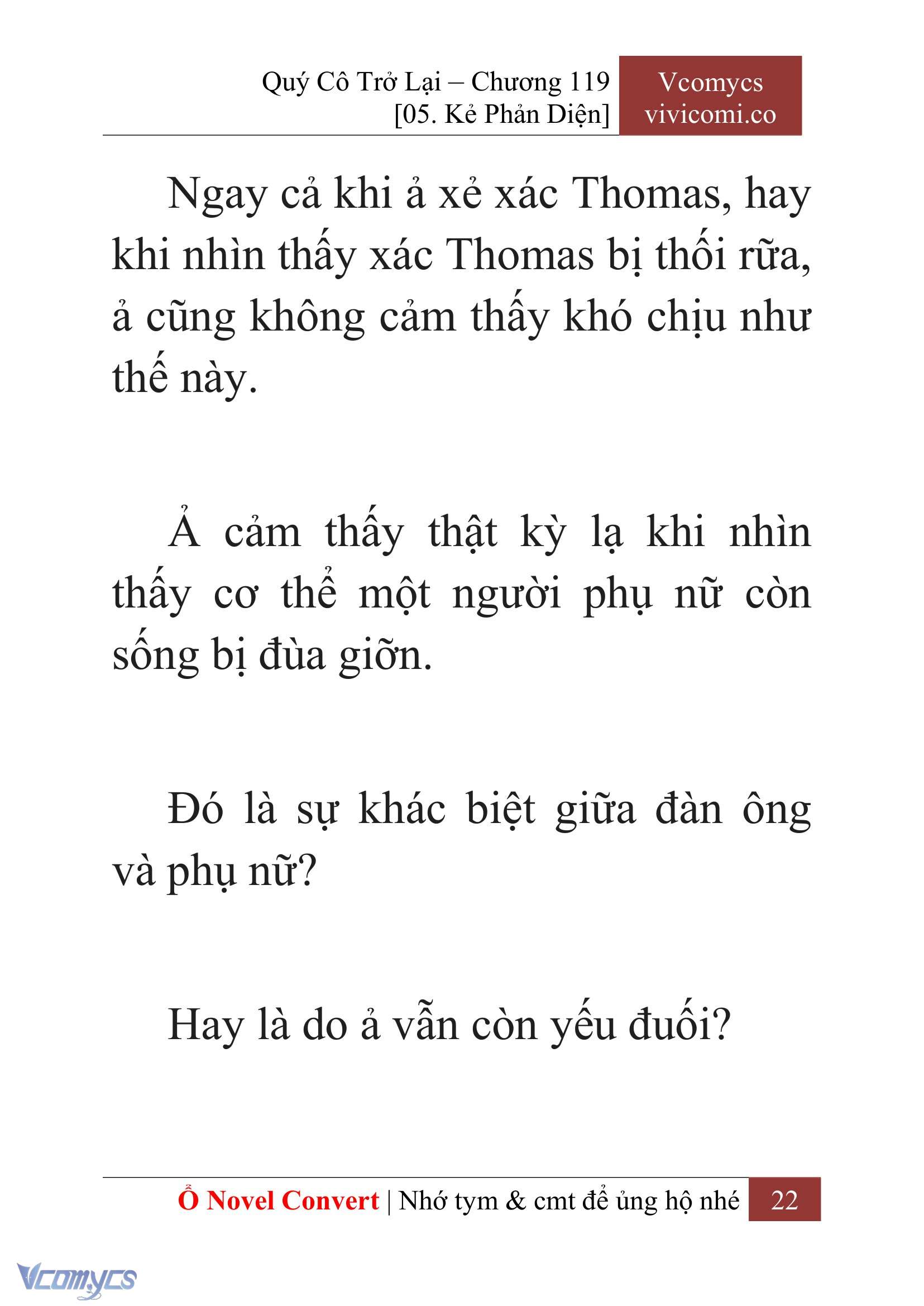 [Novel] Quý Cô Trở Lại Chapter 119 - Trang 25