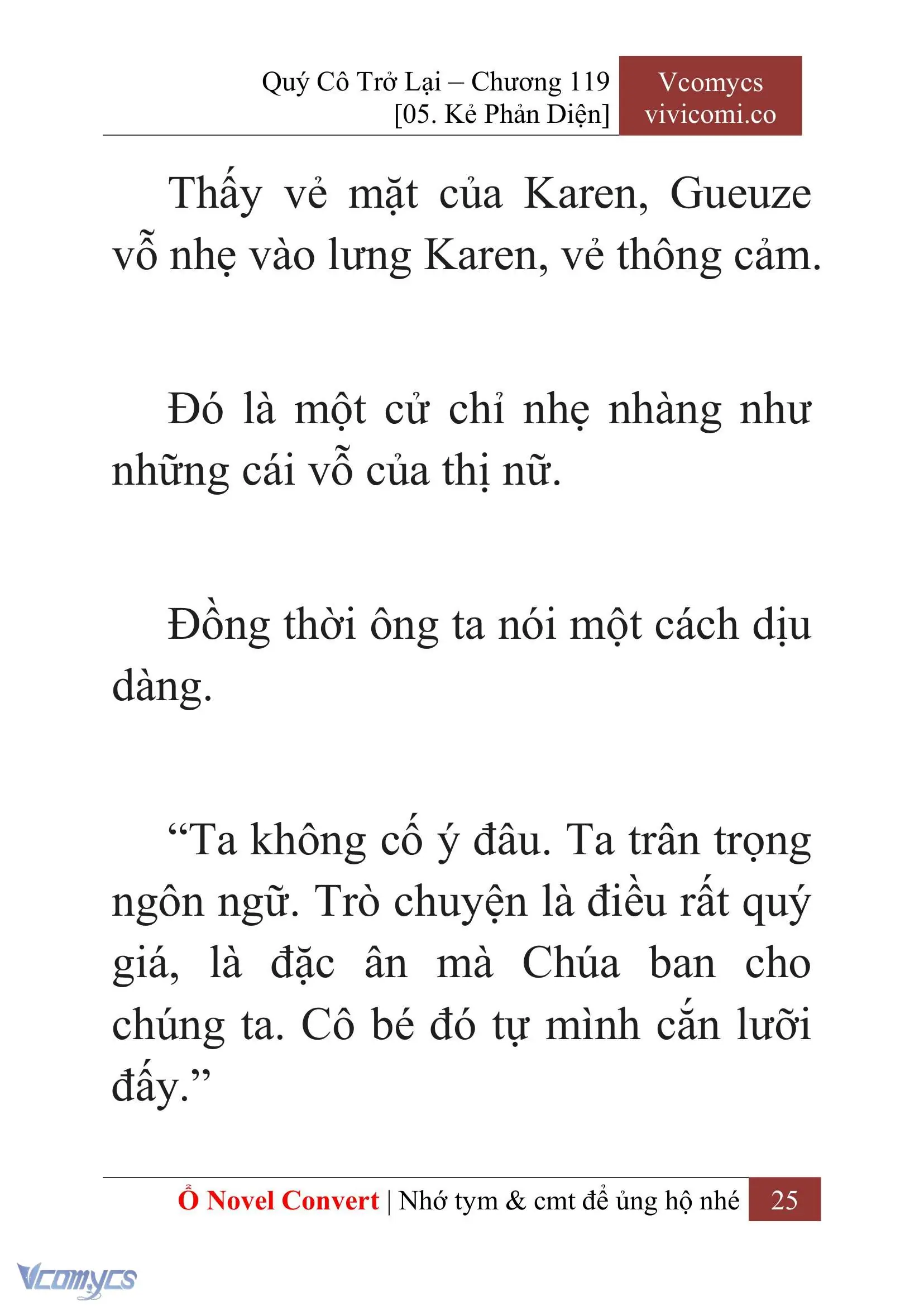 [Novel] Quý Cô Trở Lại Chapter 119 - Trang 28
