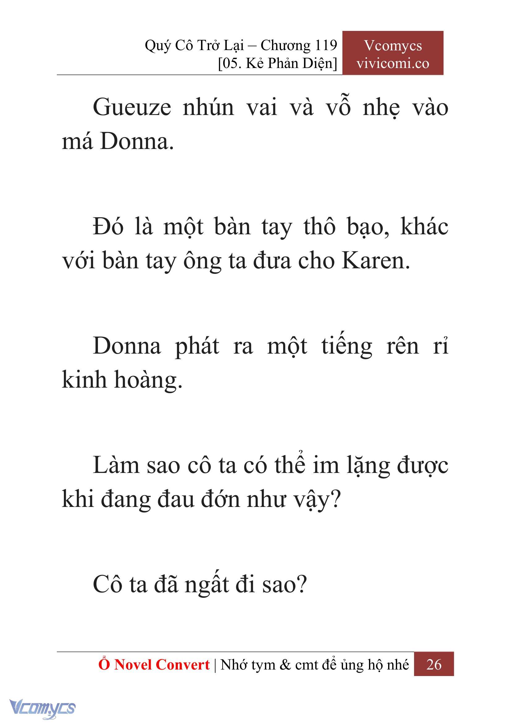 [Novel] Quý Cô Trở Lại Chapter 119 - Trang 29
